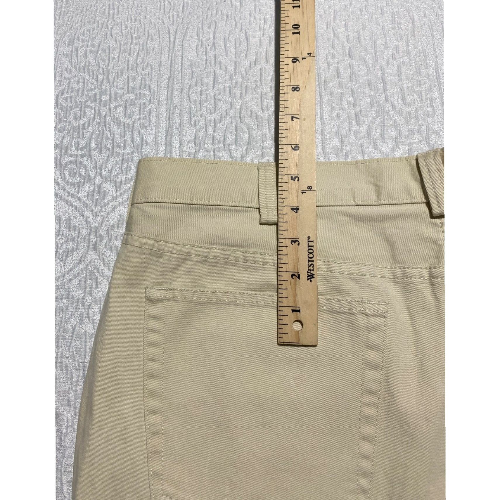 Dockers VINTAGE Dockers Mens Shorts 40 Khaki Beige 5 Pocket Twill Casual Chino Cotton Size US 40 / EU 56 - 3 Thumbnail