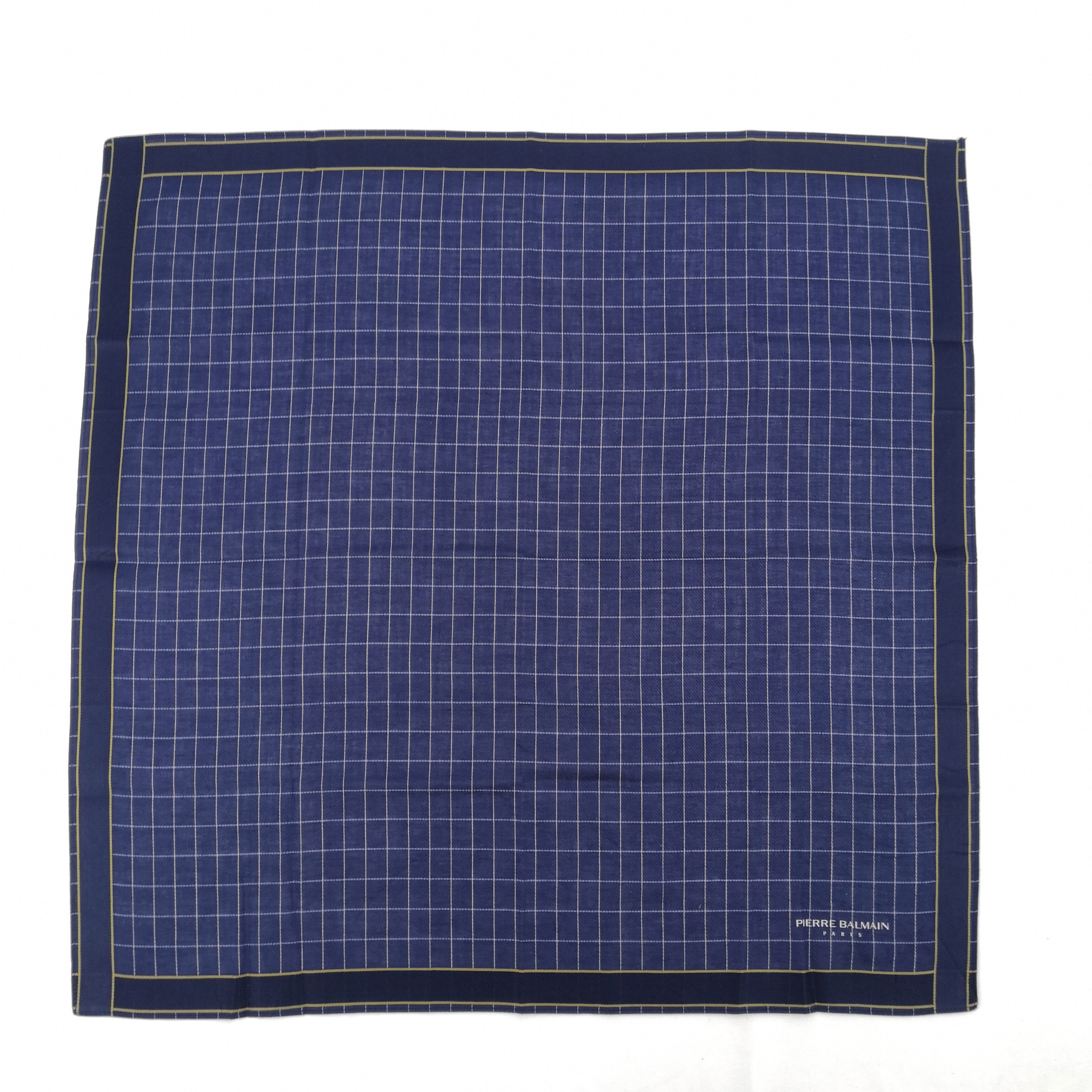 Japanese Brand Vintage Pierre Balmain Handkerchief Neckerchief Bandana Size ONE SIZE - 2 Thumbnail
