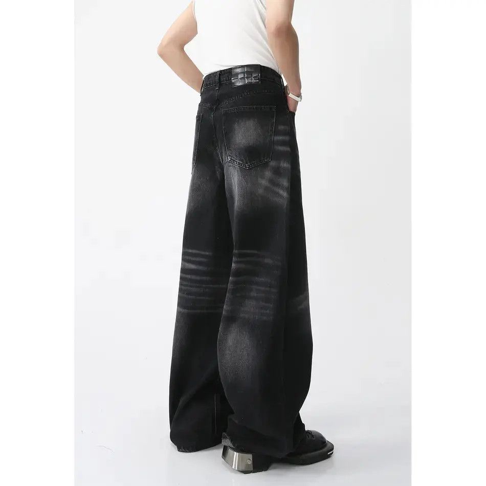 Japanese Brand Retro loose high street casual jeans Size US 32 / EU 48 - 2 Thumbnail