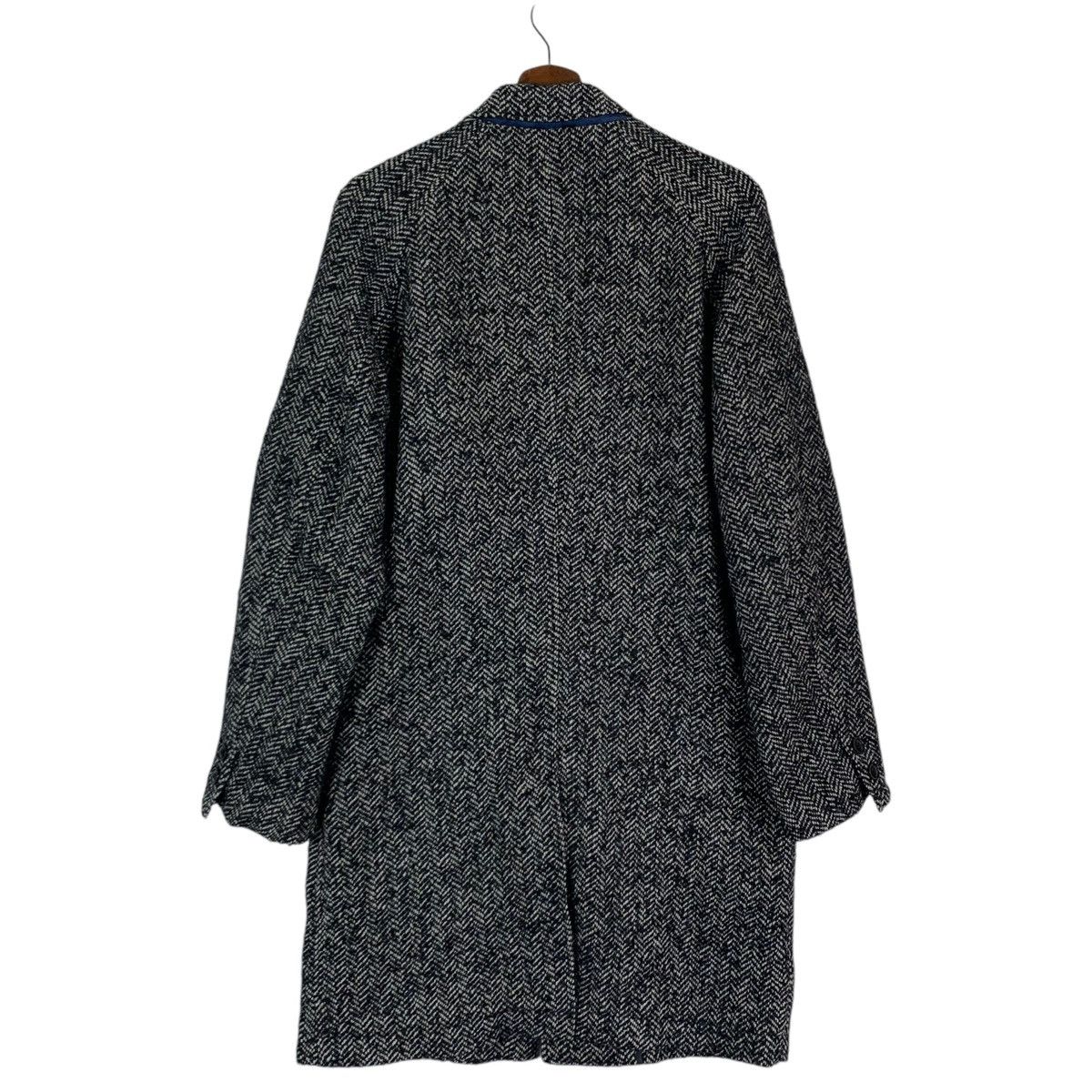 Comme Ca Ism × Vintage VINTAGE COMME CA ISM LA TORRE HERRINGBONE OVERCOAT Size US M / EU 48-50 / 2 - 6 Thumbnail