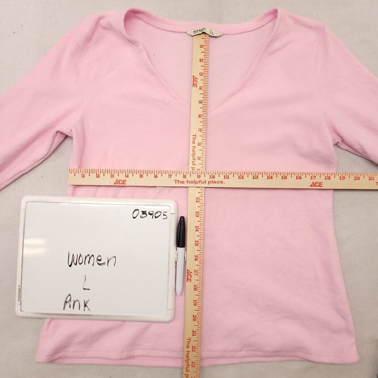Old Navy Old Navy Casual Long Sleeve Sweatshirt Womens Size L Pink Size L / US 10 / IT 46 - 6 Thumbnail