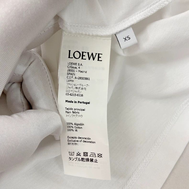 Loewe LOEWE White floral short sleeves Size XS / US 0-2 / IT 36-38 - 8 Thumbnail