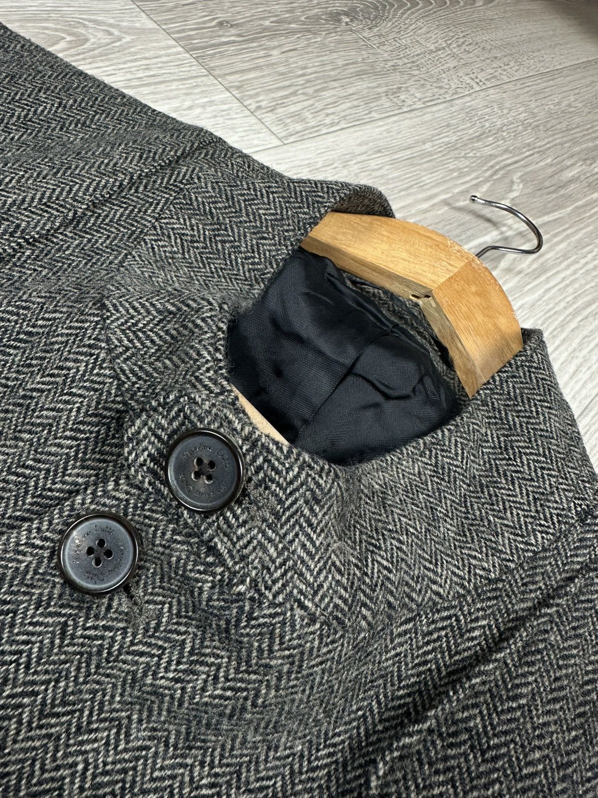 Massimo Dutti Massimo Dutti Grey Wool Blazer Jacket Size US M / EU 48-50 / 2 - 5 Thumbnail