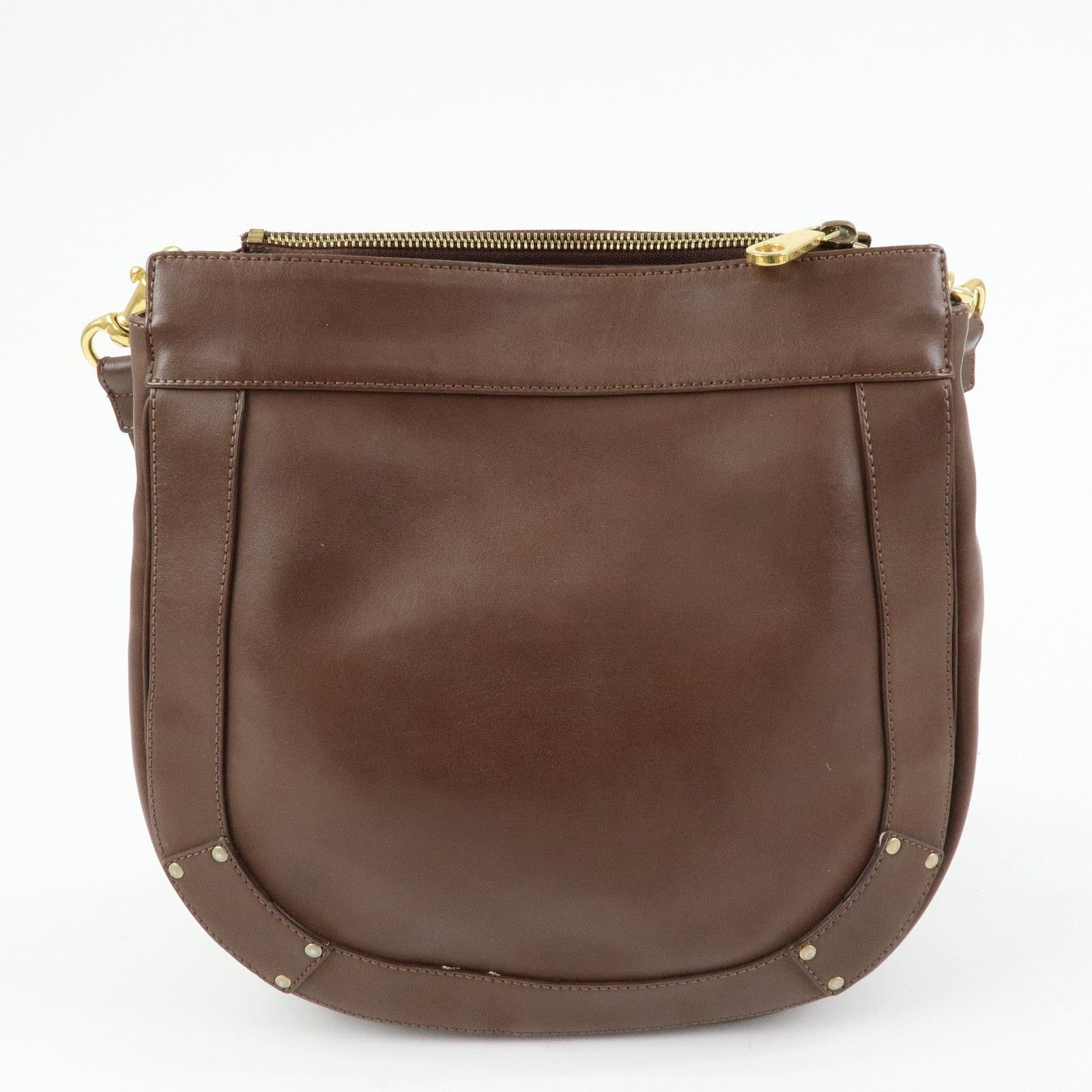 Chloe Chloe Eden Leather Crossbody Bag Brown Size ONE SIZE - 2 Thumbnail