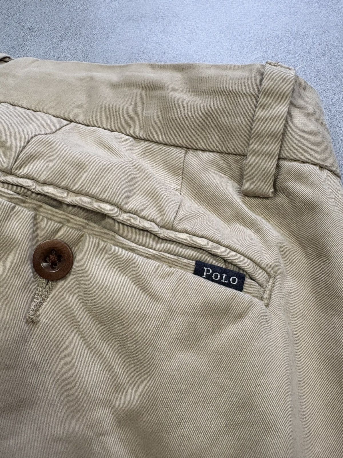 Polo Ralph Lauren Polo Ralph Lauren Straight Fit Chino Pants Beige Classic 34 Size US 34 / EU 50 - 15 Thumbnail
