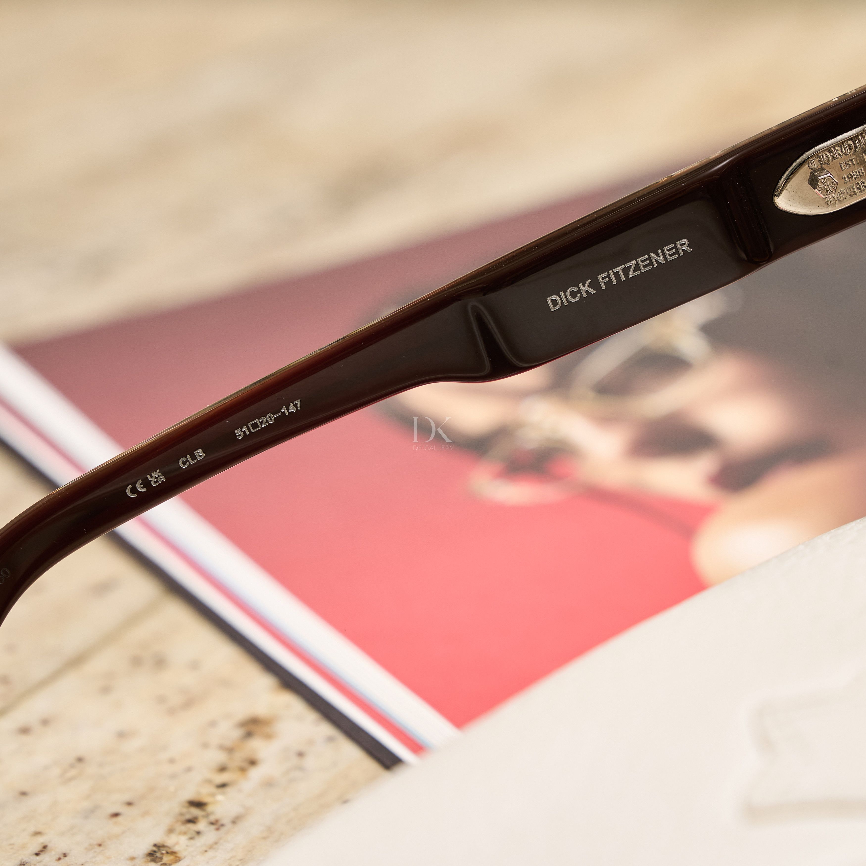 Chrome Hearts CHROME HEARTS DICK FITZENER CLASSIC BROWN Size ONE SIZE - 5 Thumbnail