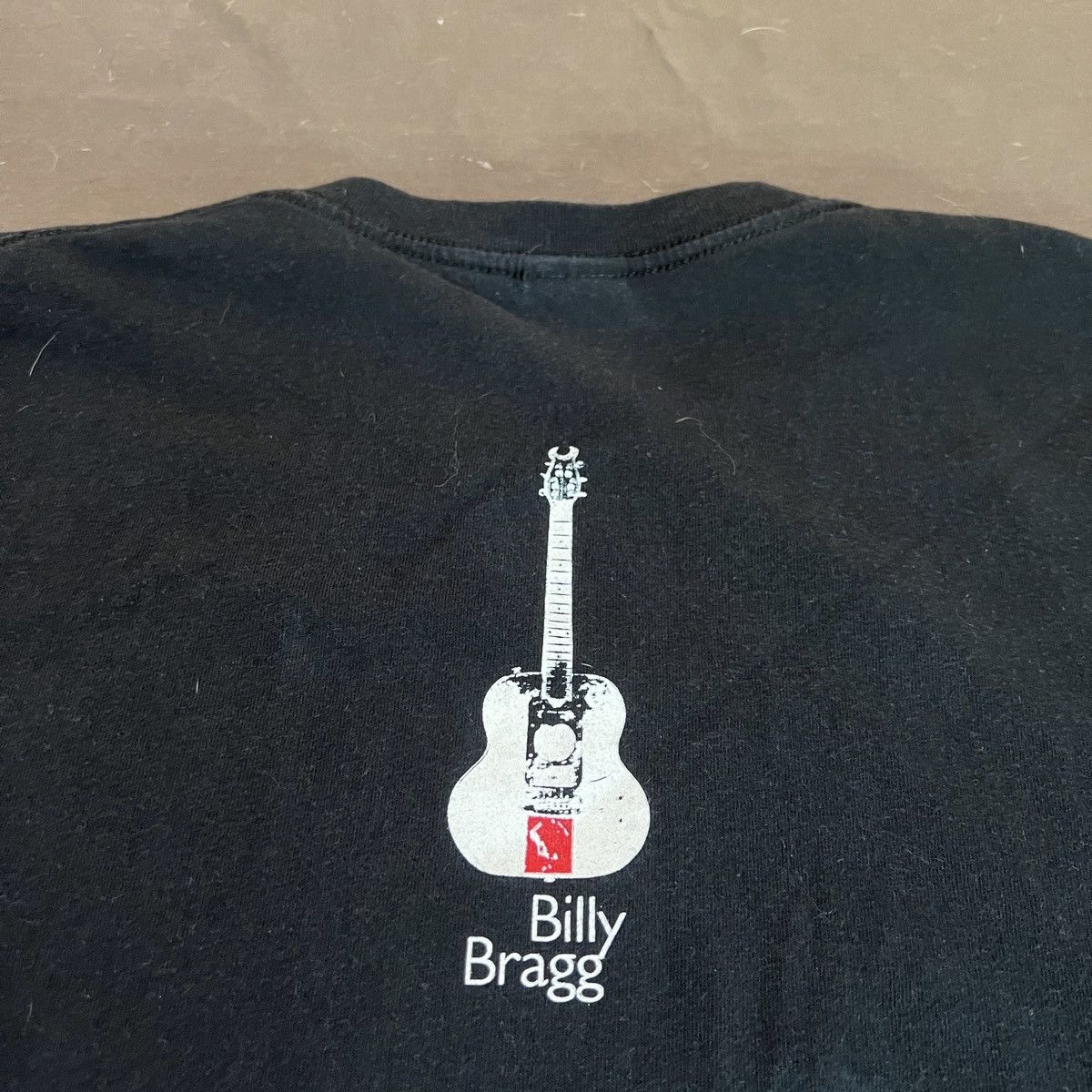 Band Tees Vintage Y2K Billy Bragg Promo Tee XL Folkpunk Size US XL / EU 56 / 4 - 6 Thumbnail
