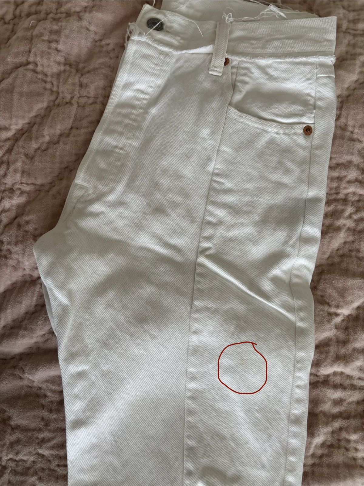 Levi's × Vetements Vetements Levi Raw Edge Size US 28 / EU 44 - 2 Thumbnail