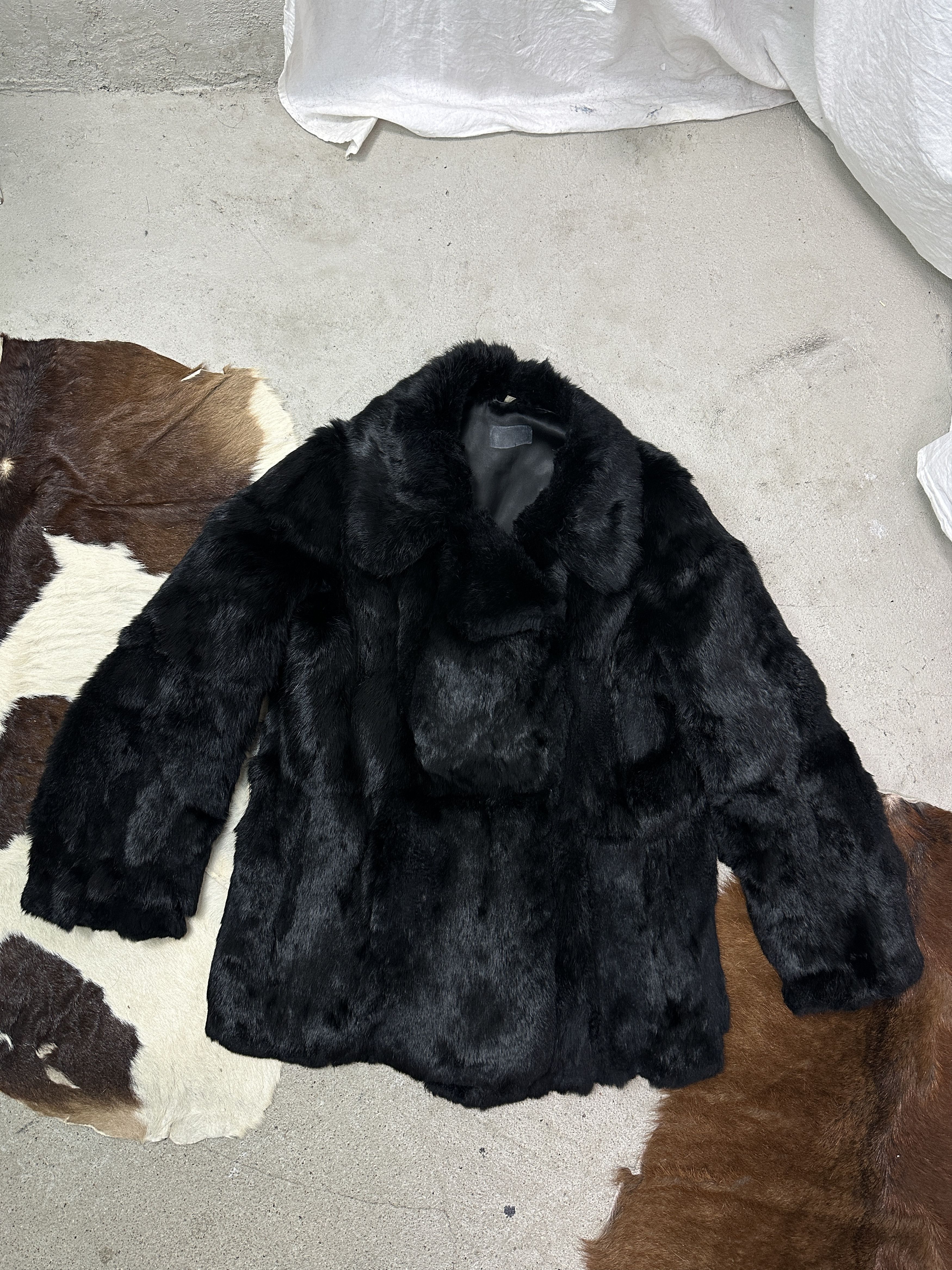 Vintage Vintage Old Money Classy Real Rabbit Fur 90s Size M / US 6-8 / IT 42-44 - 4 Thumbnail