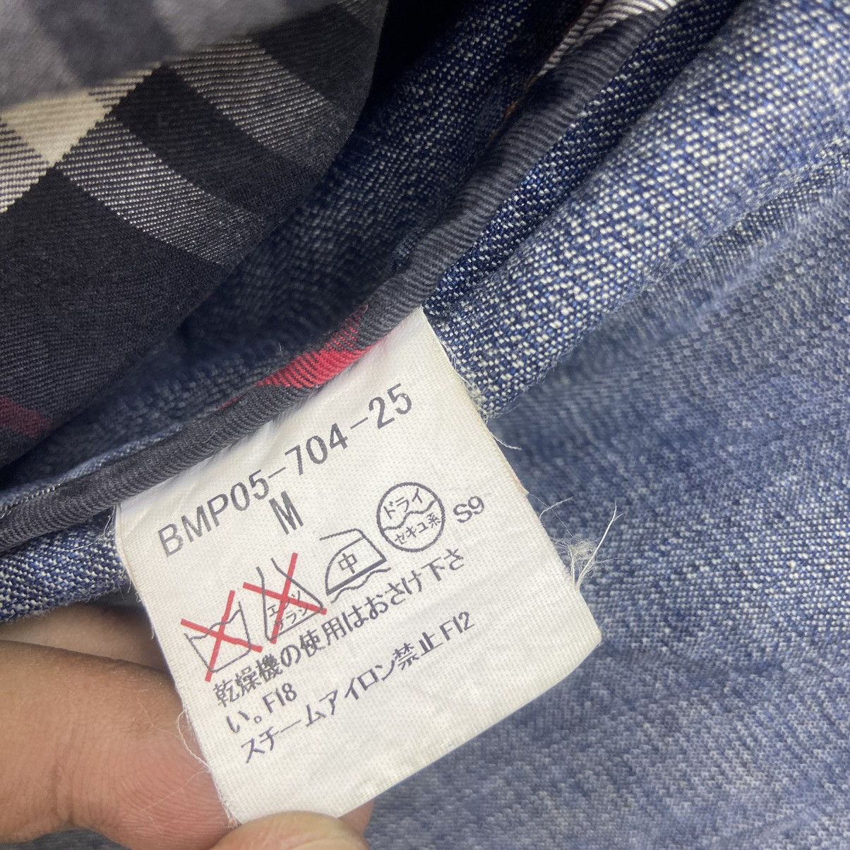 Burberry Burberry Black Label Denim Biker Jacket Size US S / EU 44-46 / 1 - 23 Thumbnail