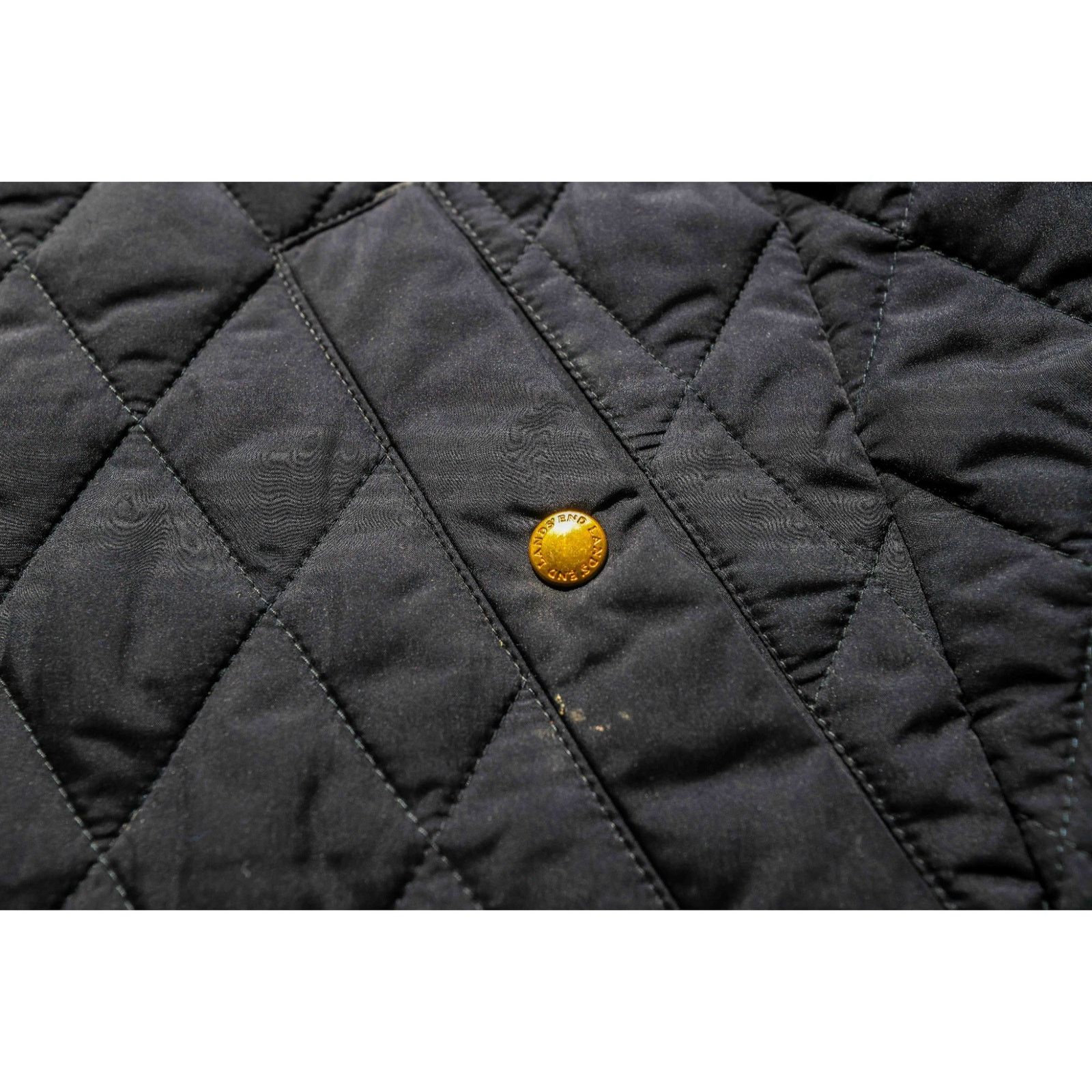 Lands' End Lands'End Women's 16W-18W XL Black Quilted Winter Coat Size XL / US 12-14 / IT 48-50 - 10 Thumbnail