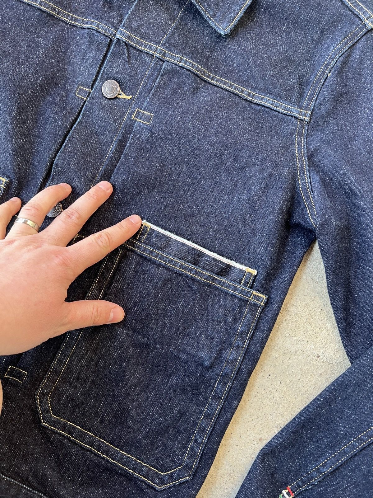Selected Homme Selected Homme Masaki Selvedge Jacket Size US S / EU 44-46 / 1 - 4 Thumbnail