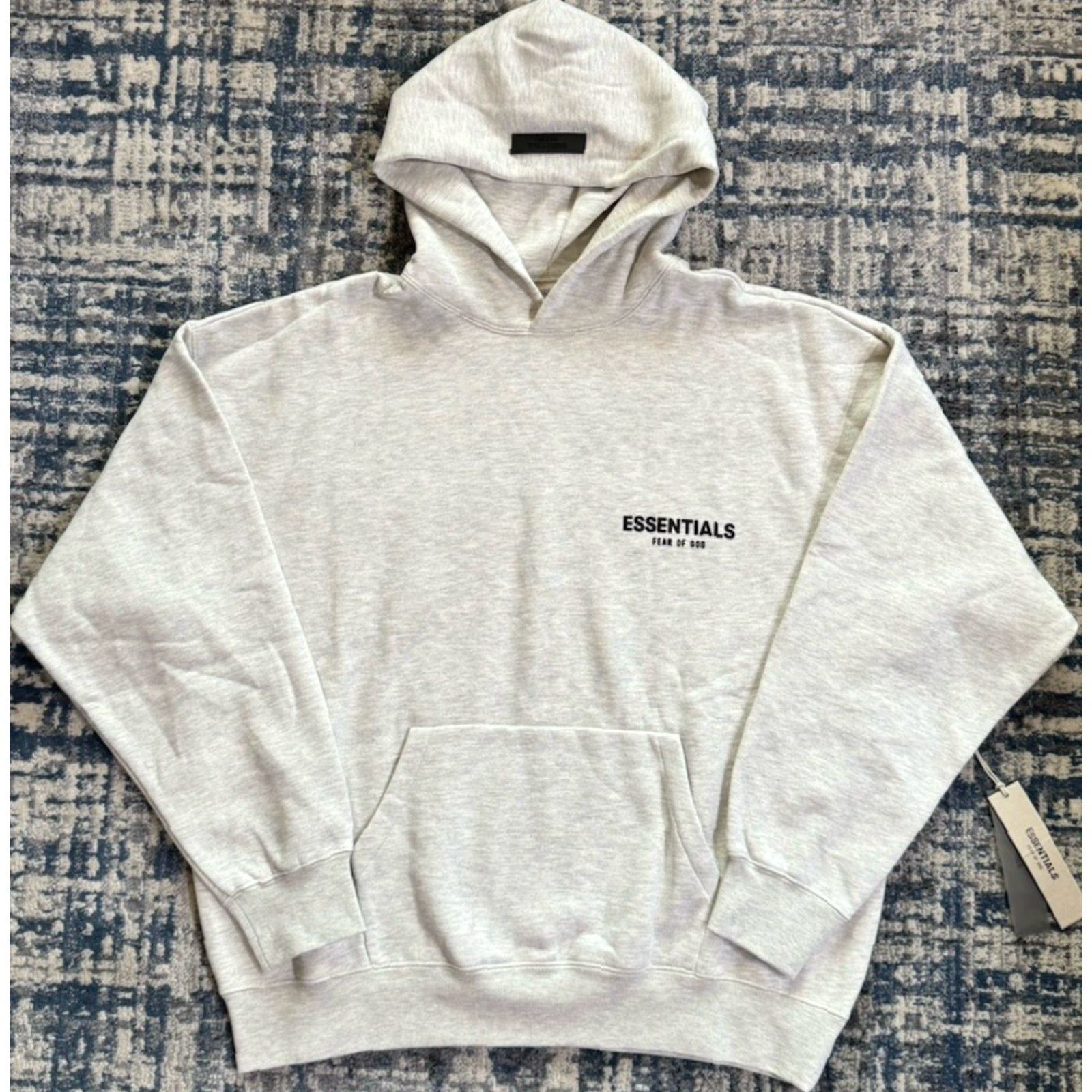 Essentials Fear of God Essentials Hoodie FW22 Light Oatmeal Gray Medium NWT Hooded Oversized Pockets Pullover Men Shirt? Size US M / EU 48-50 / 2 - 3 Thumbnail