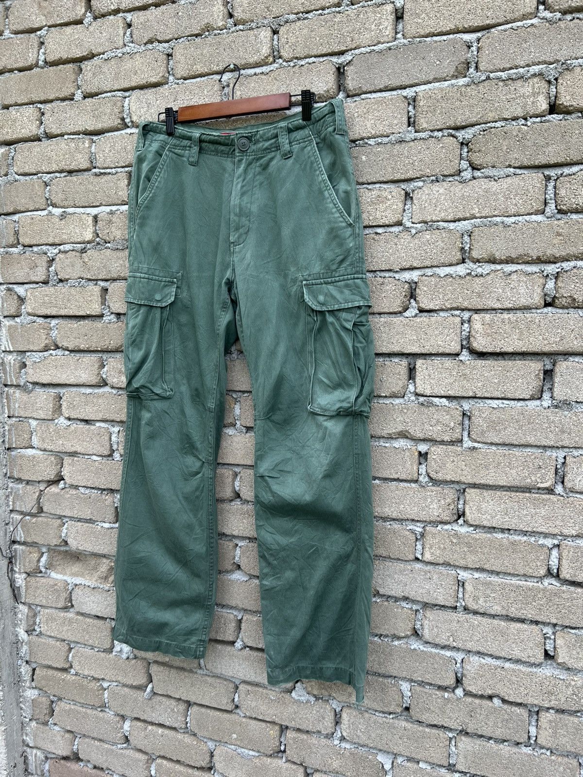 Japanese Brand Anti Label Jean Cargo Pants Waist 34" Size US 34 / EU 50 - 5 Thumbnail