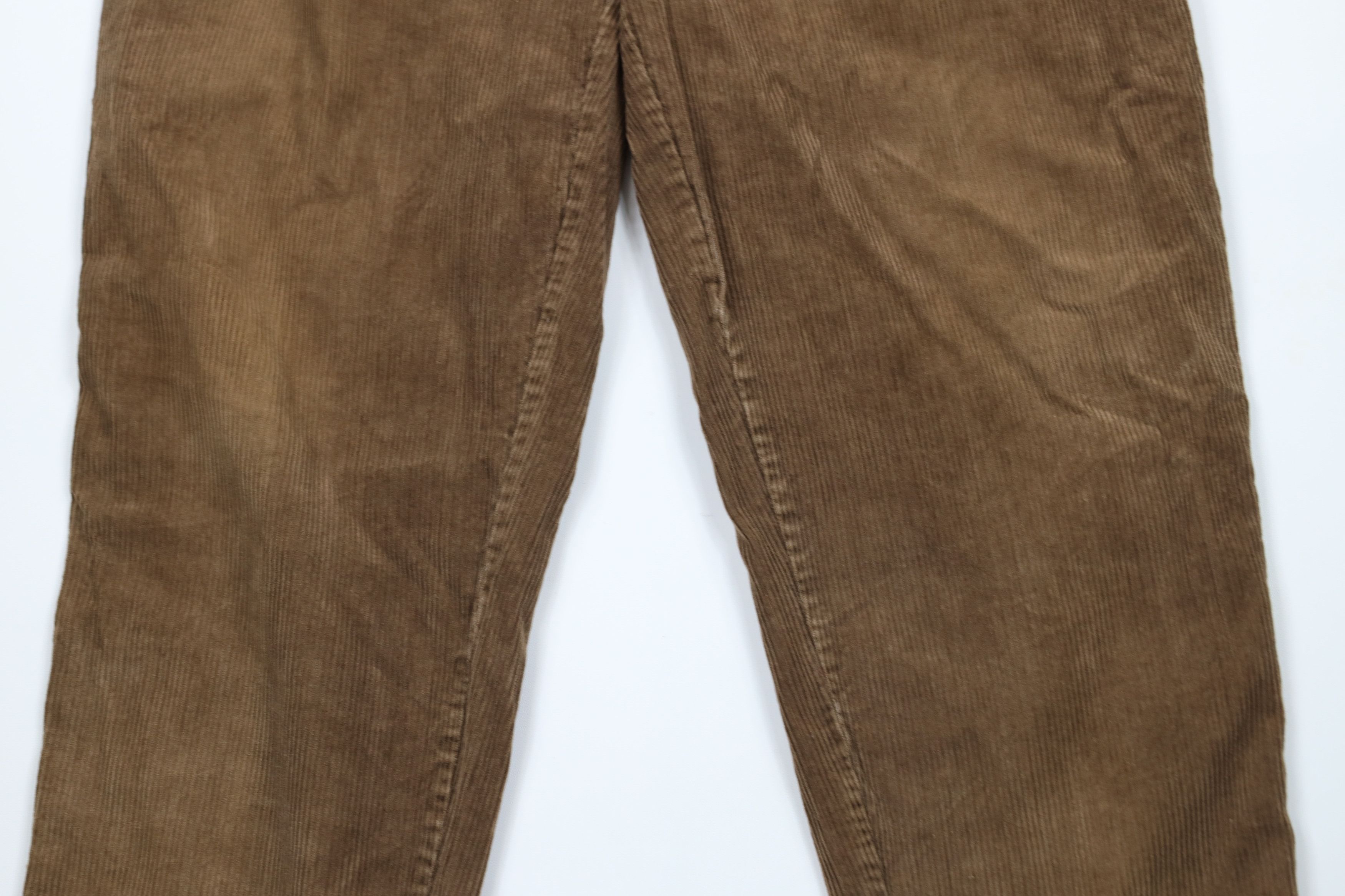 Vintage Vintage 90s Streetwear Cuffed Wide Leg Corduroy Pants Size US 36 / EU 52 - 3 Thumbnail