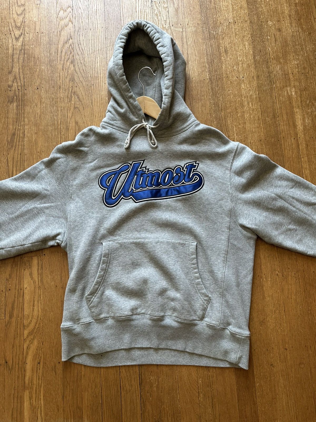 Utmost Co Utmost Collegiate Lettering Embroidered Hoodie Size US M / EU 48-50 / 2 - 1 Thumbnail