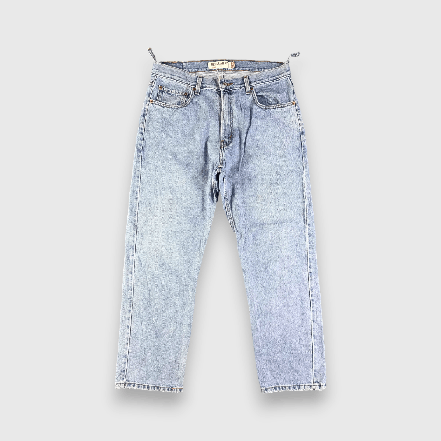 Levi's Vintage Blue Wash Levis 505 Jeans-J3046 Size US 35 - 1 Thumbnail