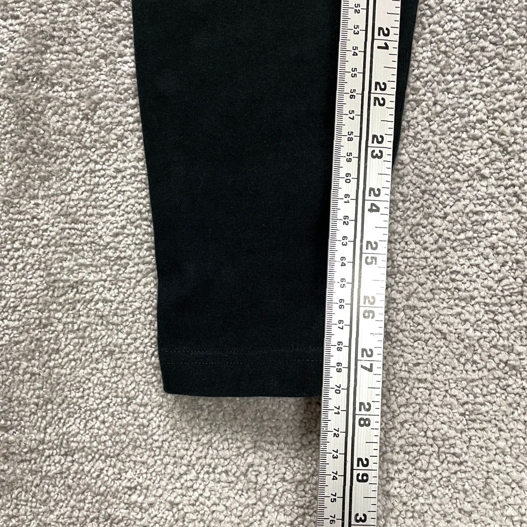 Eddie Bauer VINTAGE Eddie Bauer Leggings Womens Small Activewear Casual Travel Solid Black Stretch Athletic Fit Size 28" / US 6 / IT 42 - 3 Thumbnail