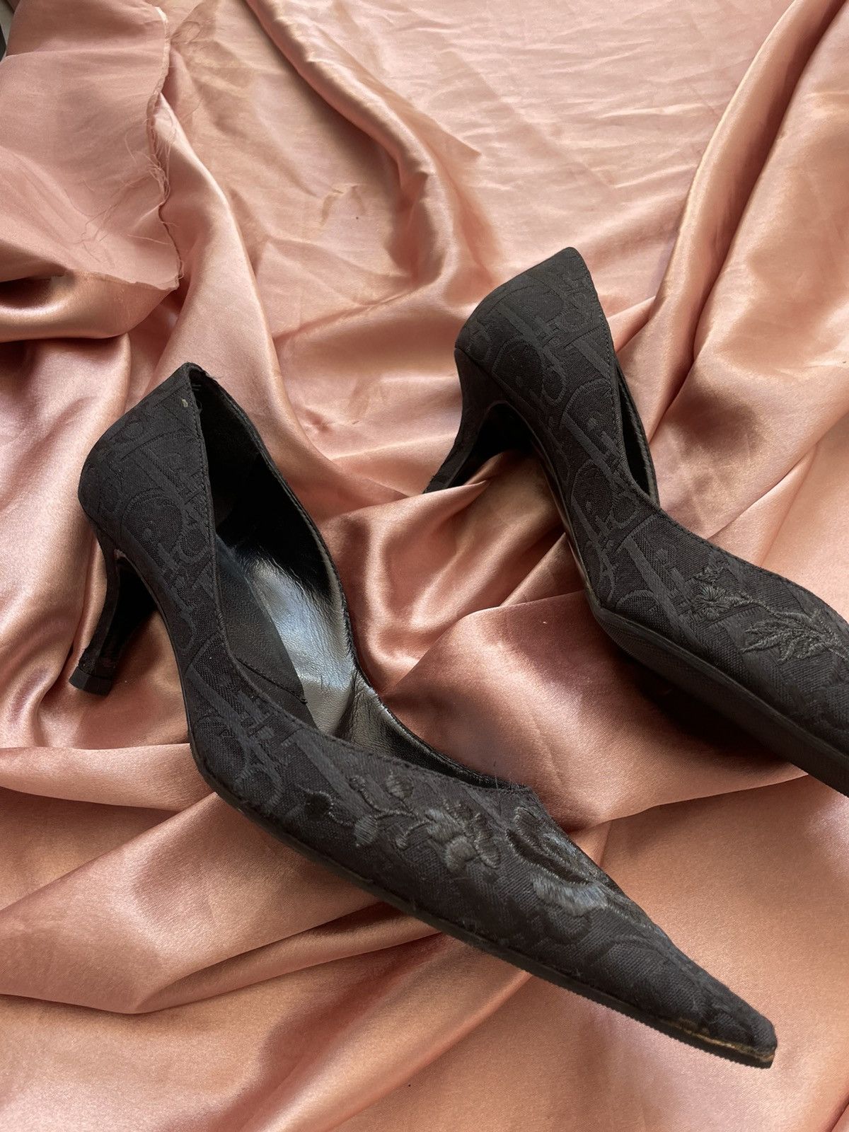 Dior y2k dior monogram heels Size US 6.5 / IT 36.5 - 12 Thumbnail