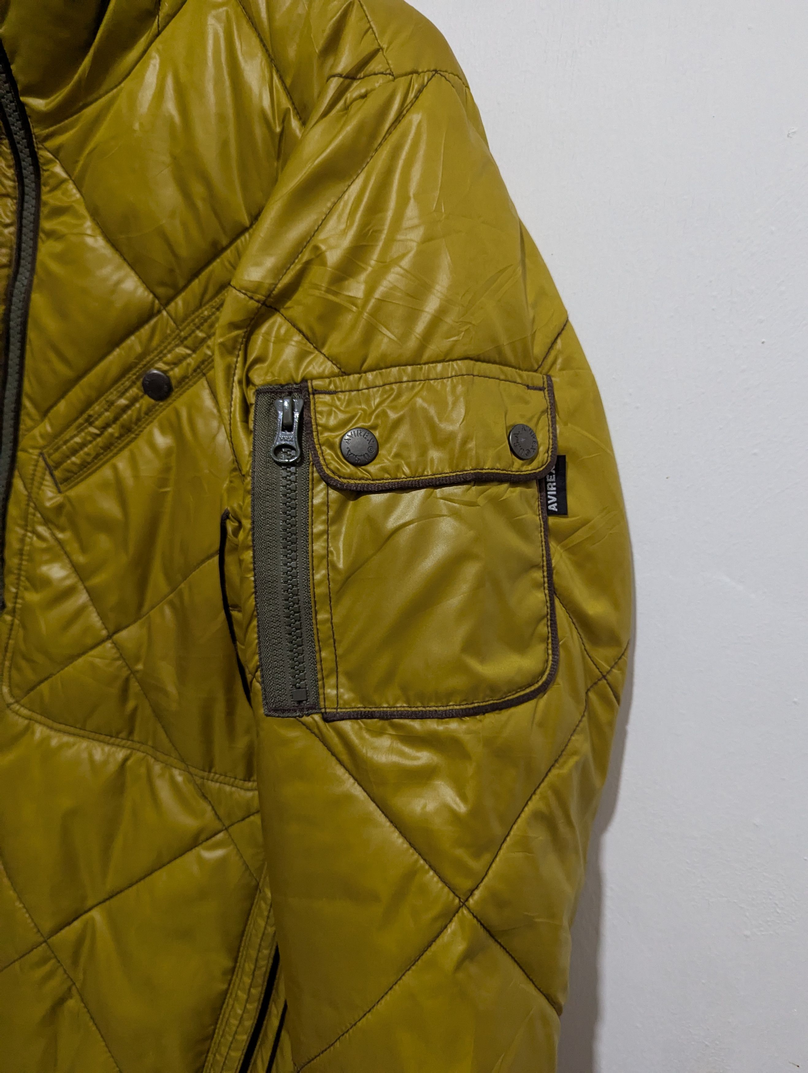 Avirex Air Force Avirex Puffer Jacket Mustard Size US L / EU 52-54 / 3 - 9 Thumbnail