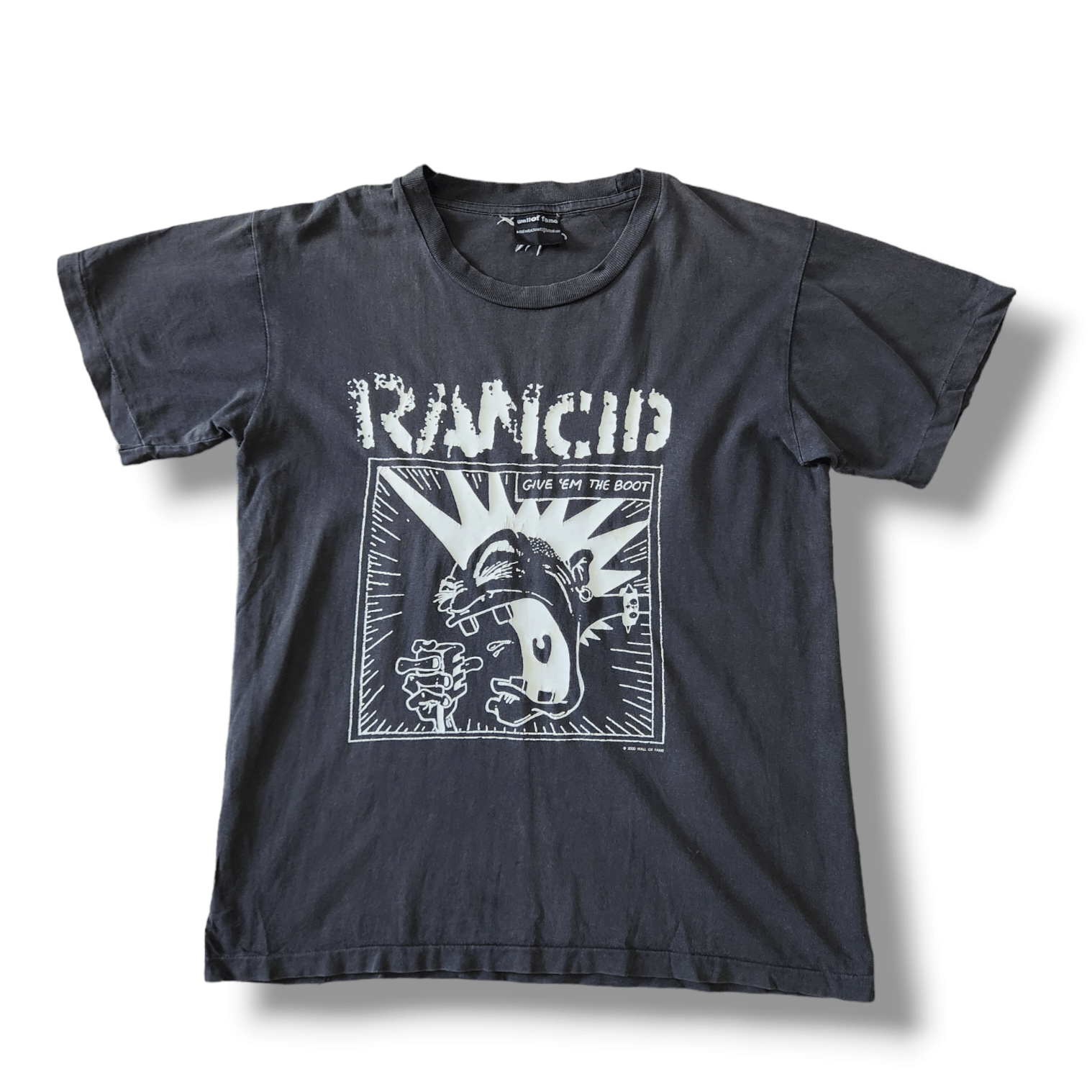 Band Tees × Vintage Vintage 2000s Rancid Give Em The Boot TShirt Single Stitch Size US M / EU 48-50 / 2 - 1 Thumbnail