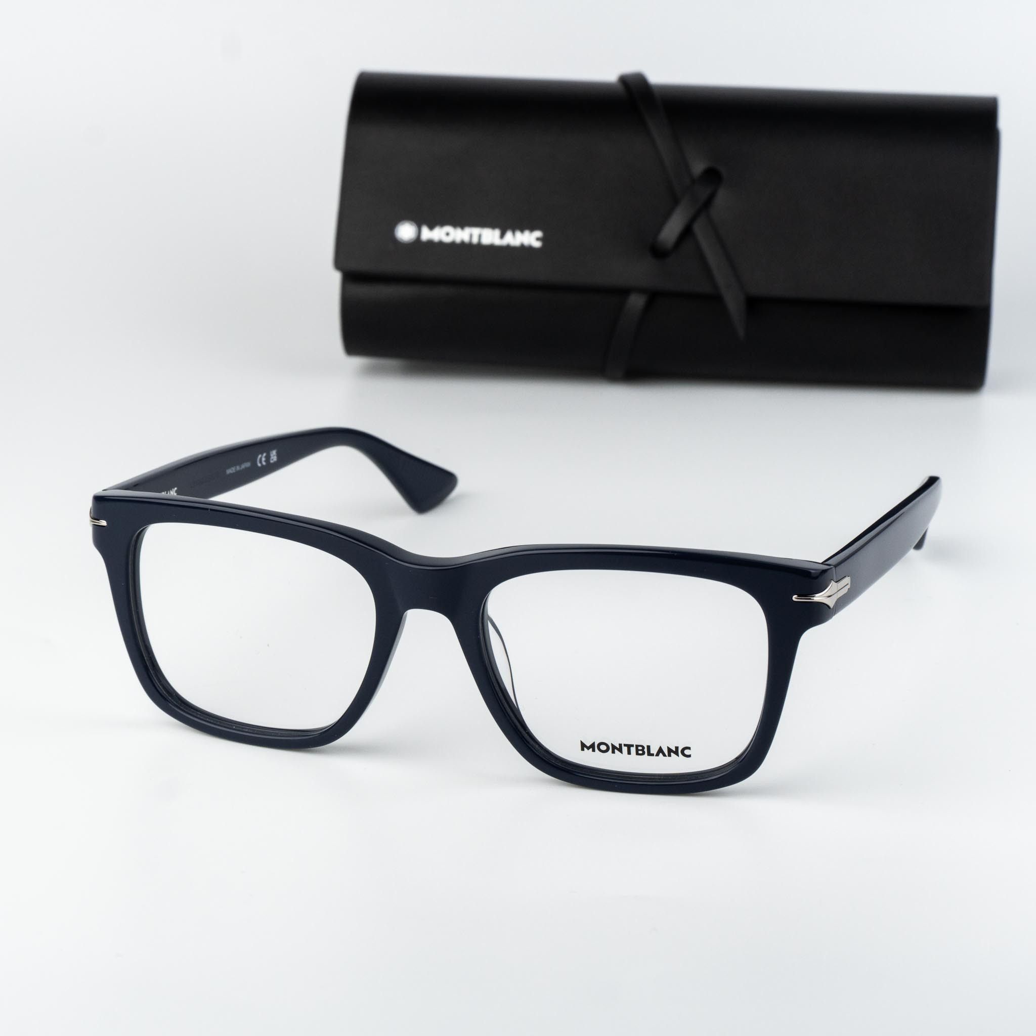 Montblanc Montblanc Men Eyeglasses Square MB0266O 007 NEW AUTHENTIC Size ONE SIZE - 1 Thumbnail