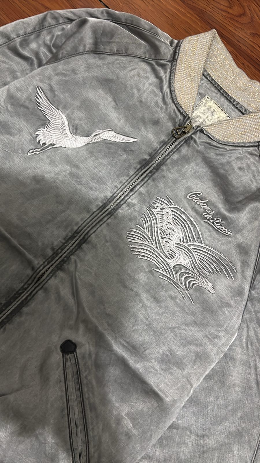 CABANE de ZUCCa Vintage Cabane De Zucca “Keep on Evolving” Sukajan Jacket Size US XL / EU 56 / 4 - 3 Thumbnail