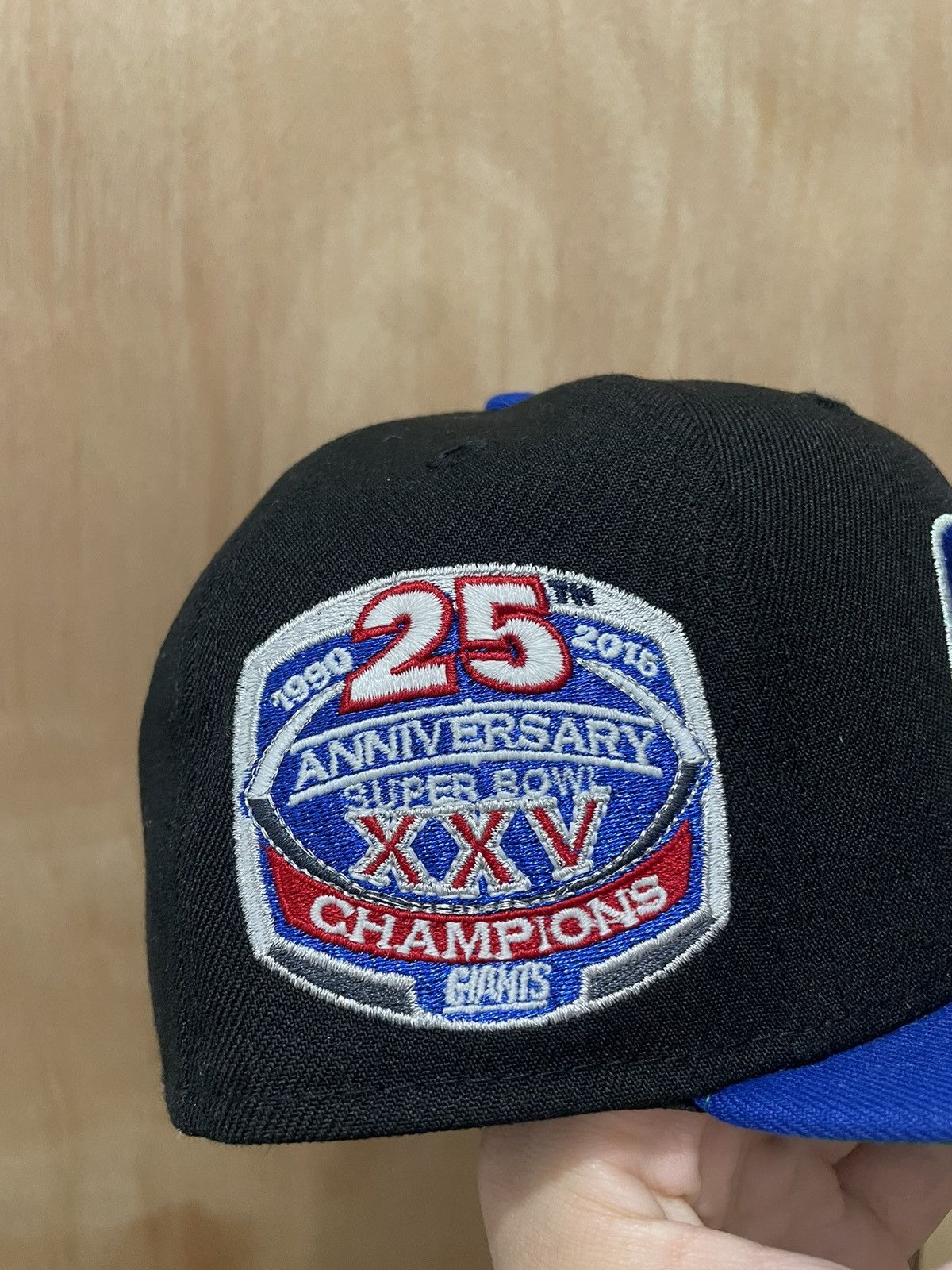 NFL × New Era Myfitteds New York giants 25th anniversary 7 1/4 Size ONE SIZE - 4 Thumbnail