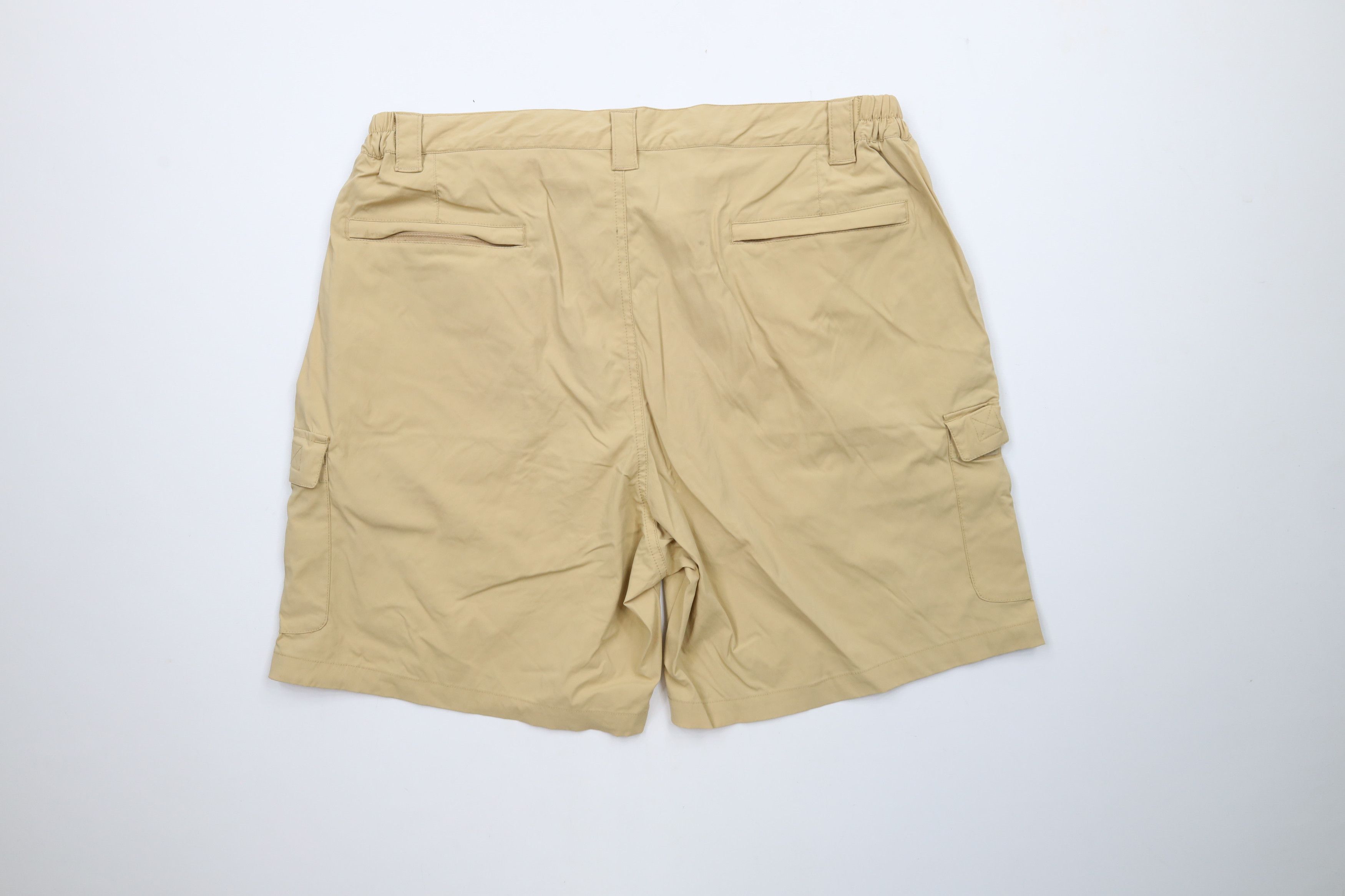 L.L. Bean × Vintage Vintage LL Bean Stretch Above Knee Hiking Cargo Shorts Beige Size US 34 / EU 50 - 7 Thumbnail