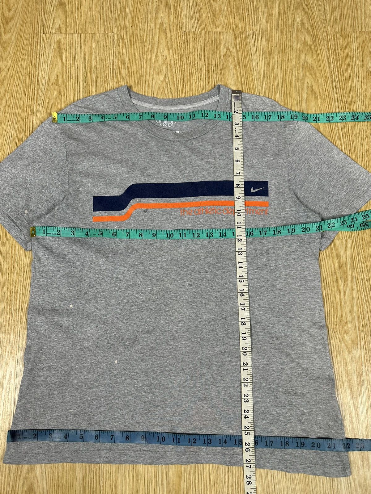 Nike Nike Athletic Dept Tshirt Made In Malaysia A386 Size US L / EU 52-54 / 3 - 5 Thumbnail