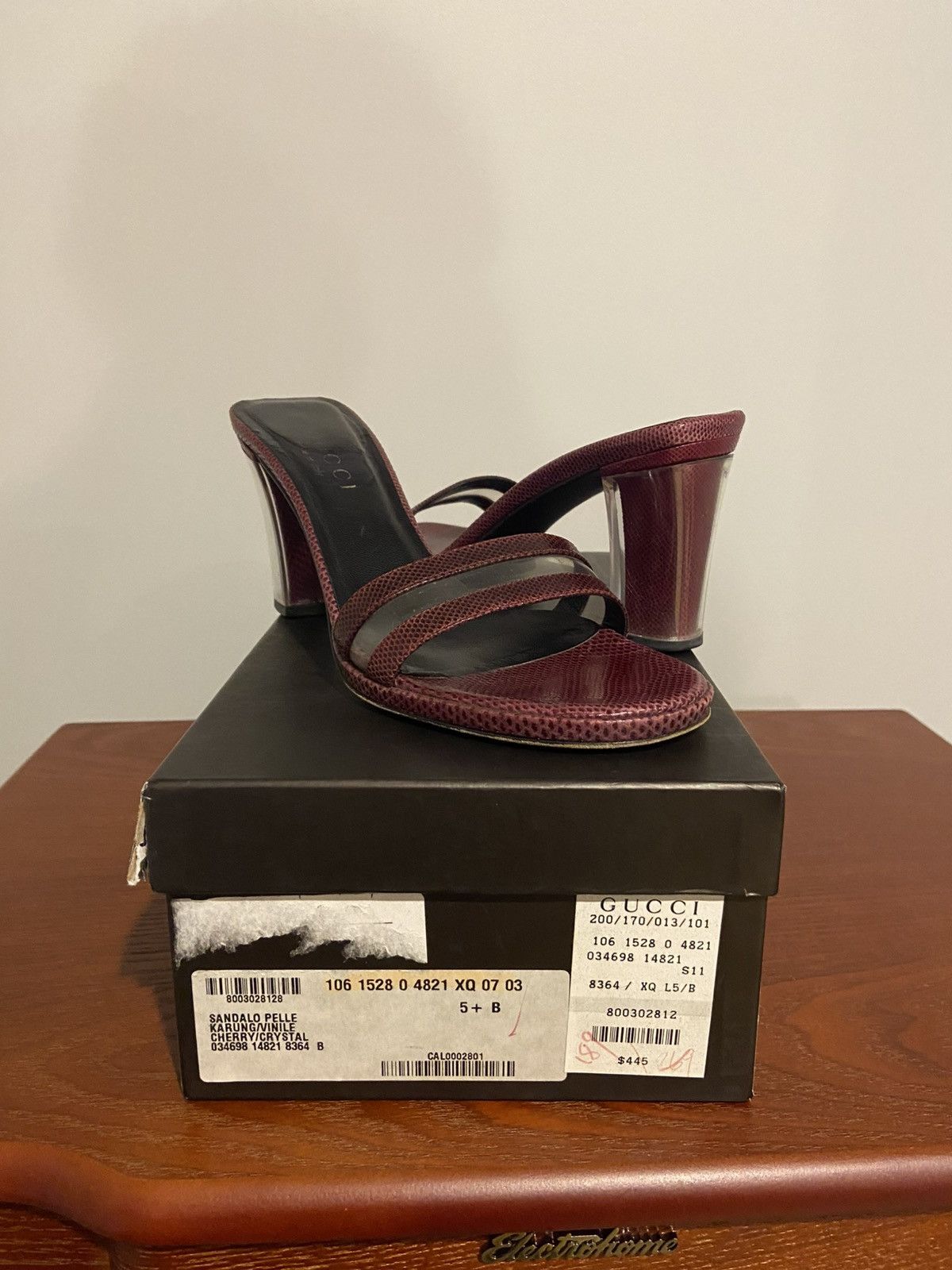 Gucci Gucci 90s Limited Edition Cheery Pumps Size US 5.5 / IT 35.5 - 4 Thumbnail