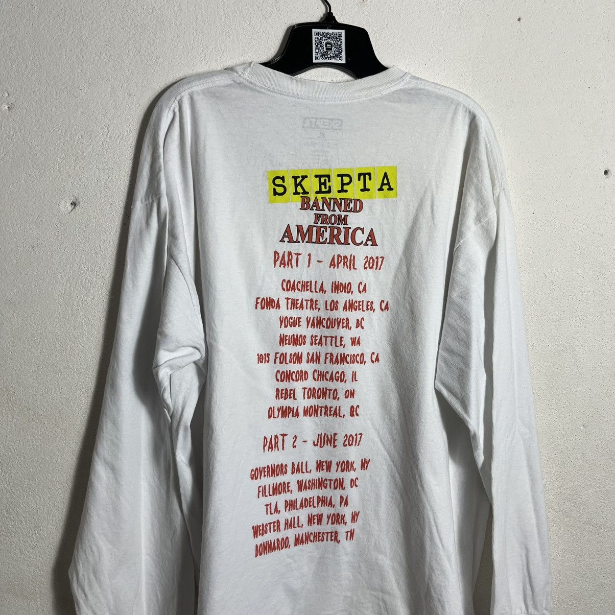 Band Tees Skepta tour tee Size US XL / EU 56 / 4 - 2 Thumbnail
