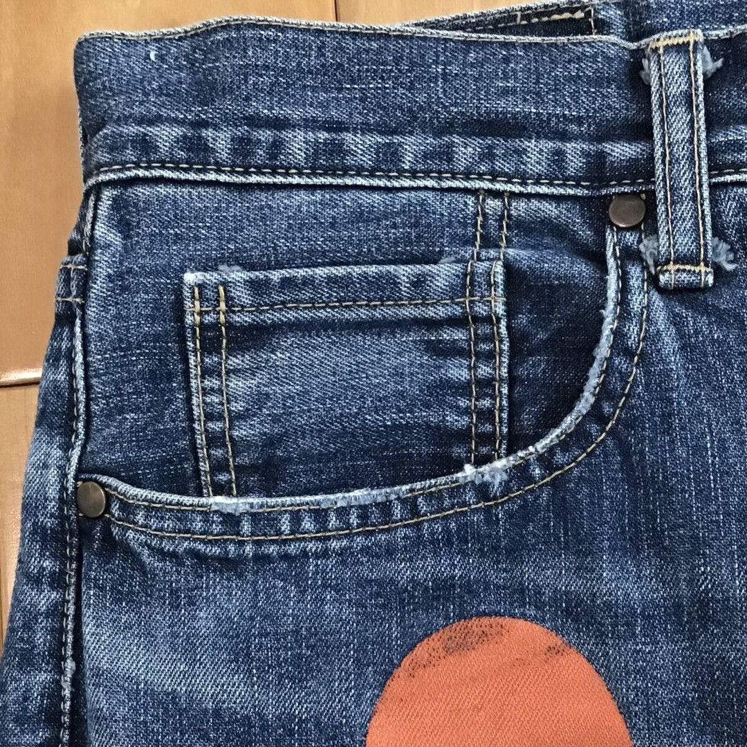 Bape BAPE Milo Face Denim Pants a bathing ape NIGO ★size S Size US 30 / EU 46 - 5 Thumbnail