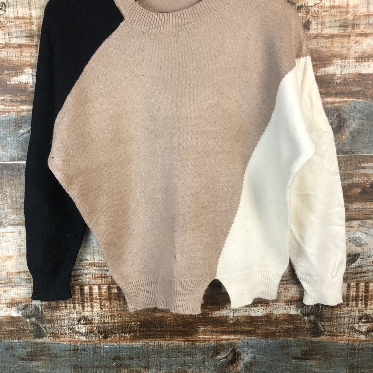 Homespun Knitwear × Japanese Brand DL Japanese Brand Beige Knitwear #C677 Size M / US 6-8 / IT 42-44 - 6 Thumbnail