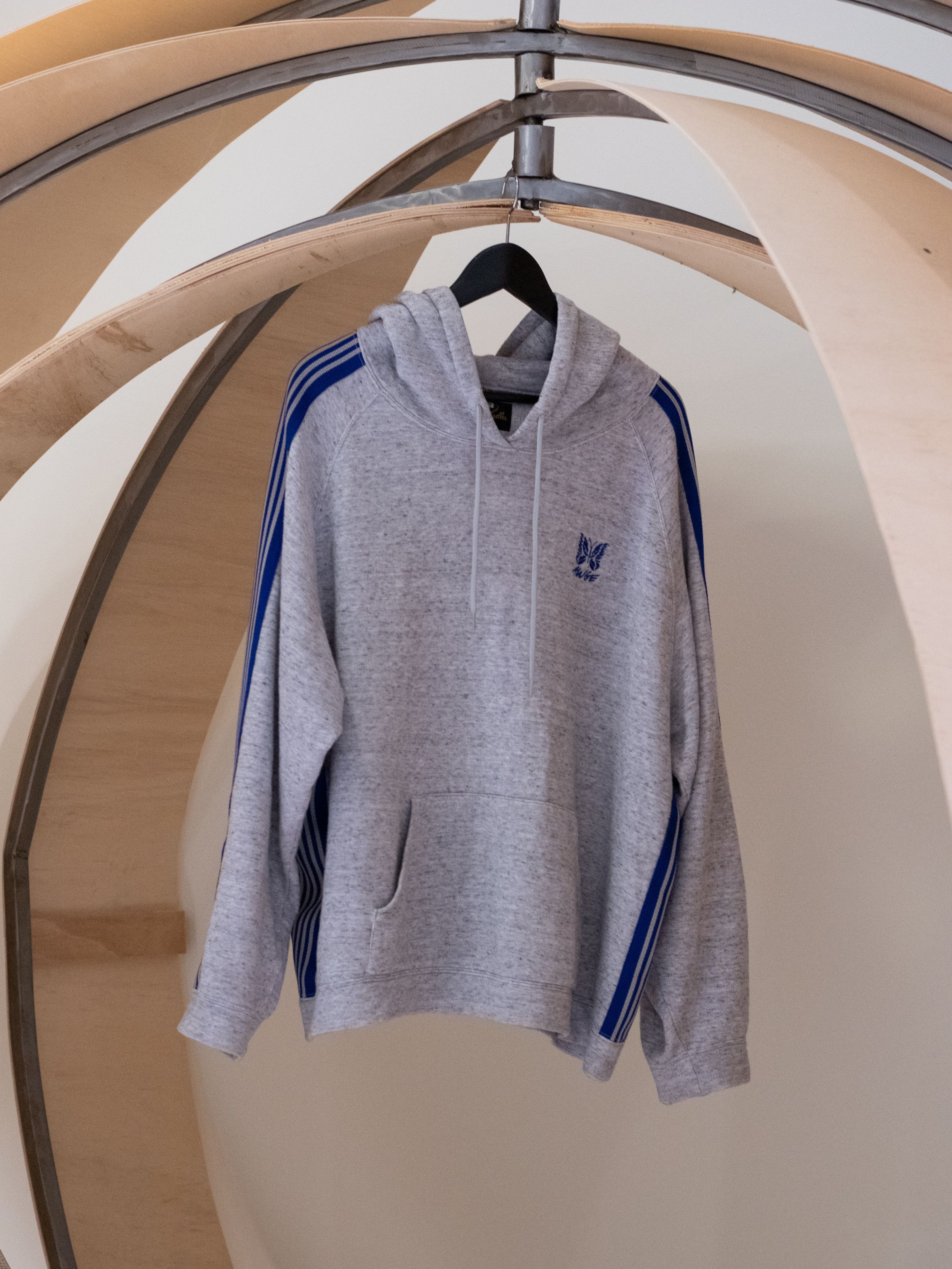 image of Awge A$Ap Rocky Gray Hoodie in Grey, Men's (Size Medium)
