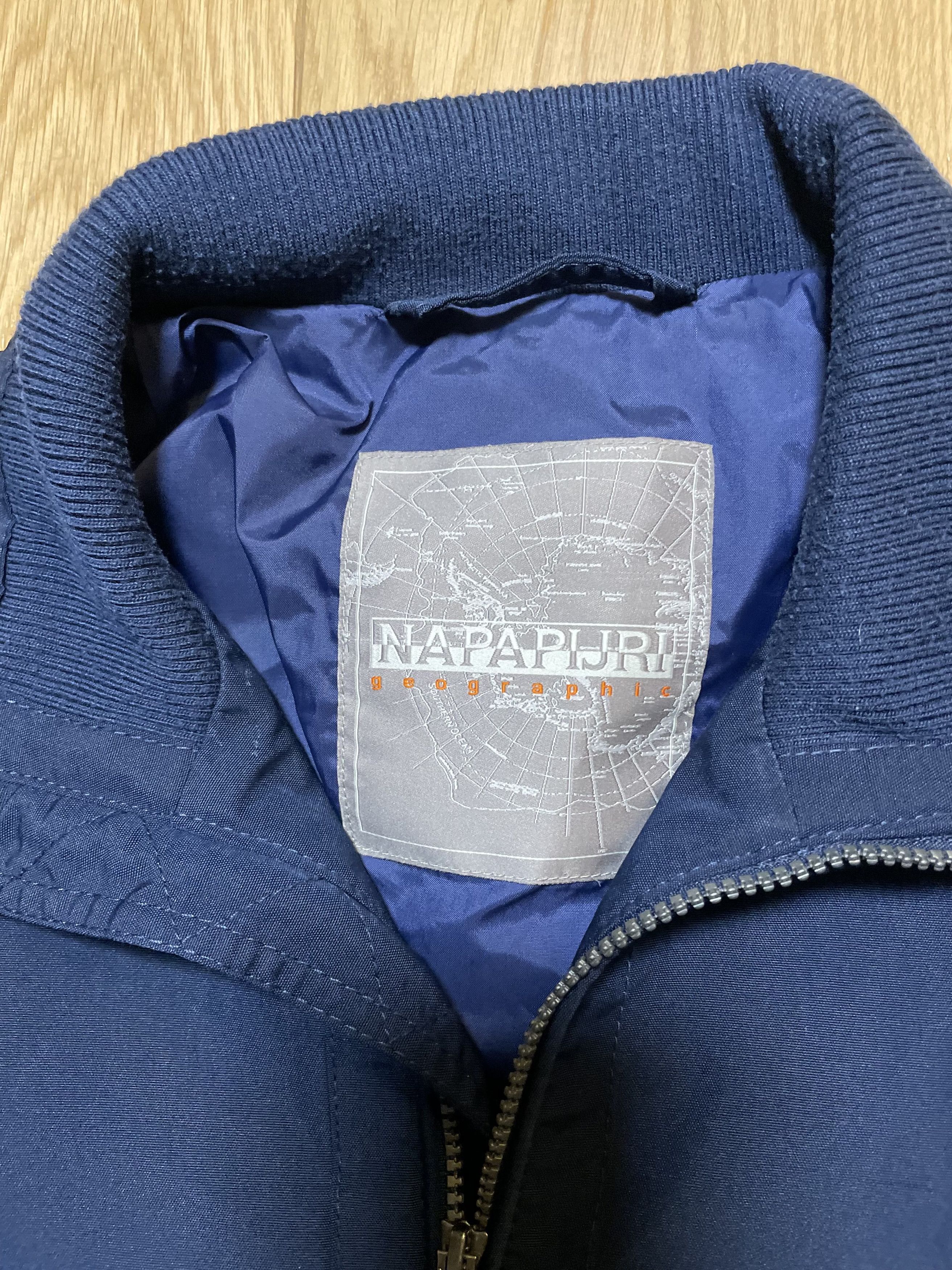 Napapijri Napapijri Navy Zip Jacket Size US M / EU 48-50 / 2 - 2 Thumbnail