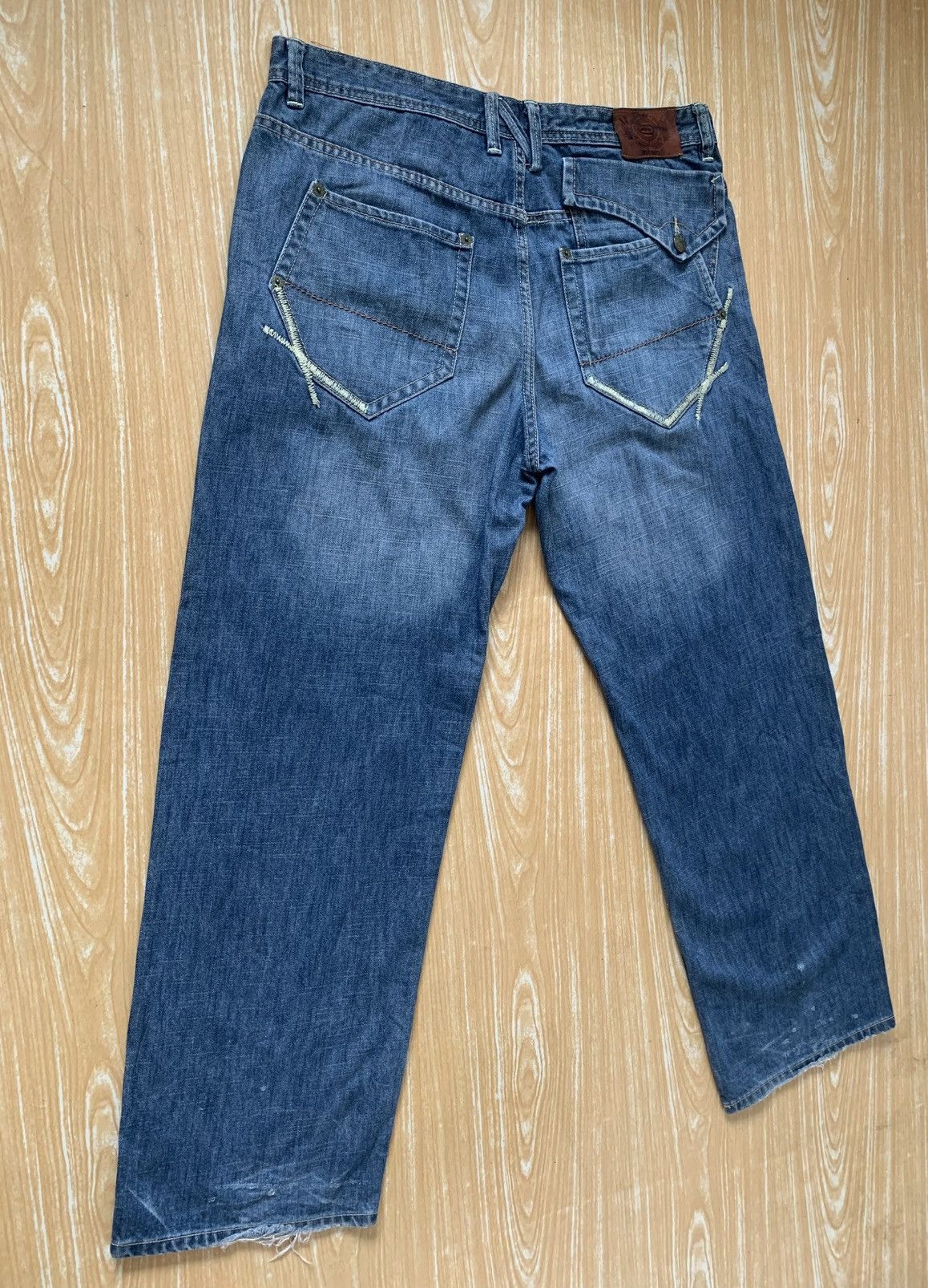 Ecko Unltd. Echo Unlimited Baggy Denim Jeans Pants Size US 36 / EU 52 - 7 Thumbnail