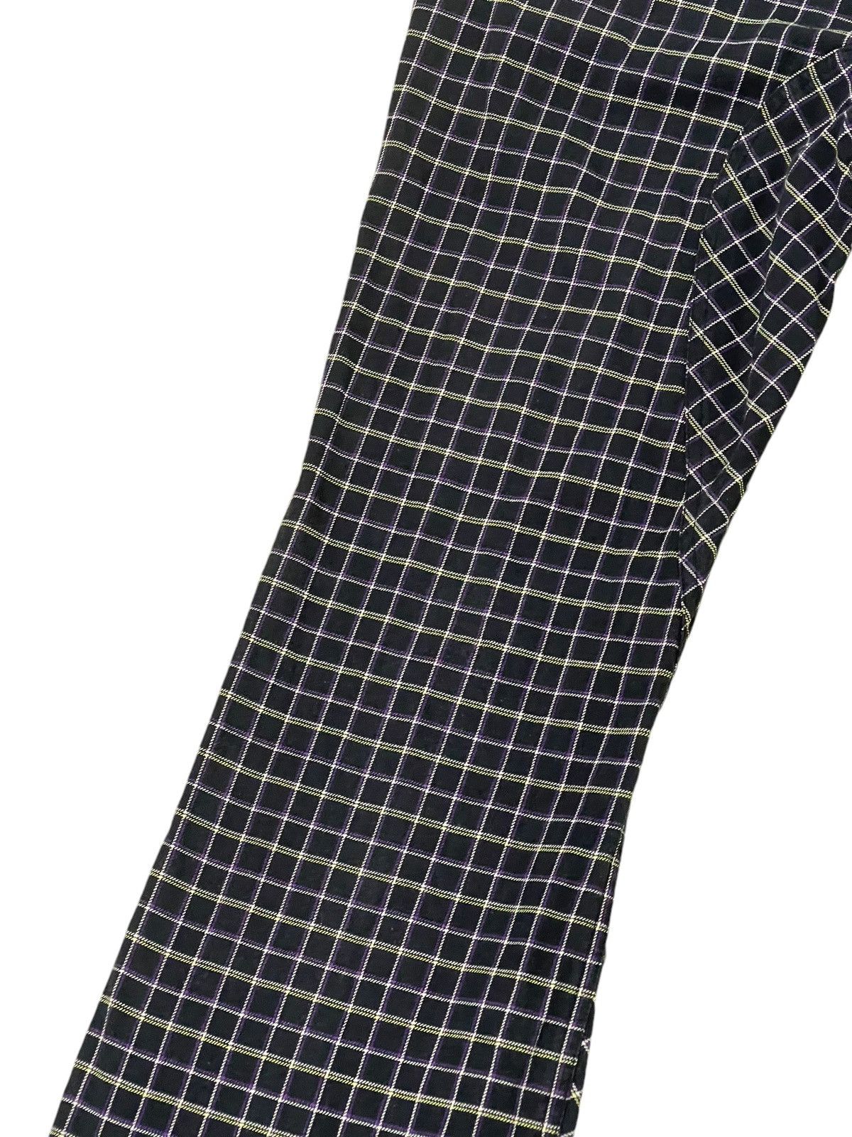 Le Grande Bleu (L.G.B.) Flare Pant Oakley Plaid Stretch Boot Cut 8🟦9 Size US 31 - 17 Thumbnail