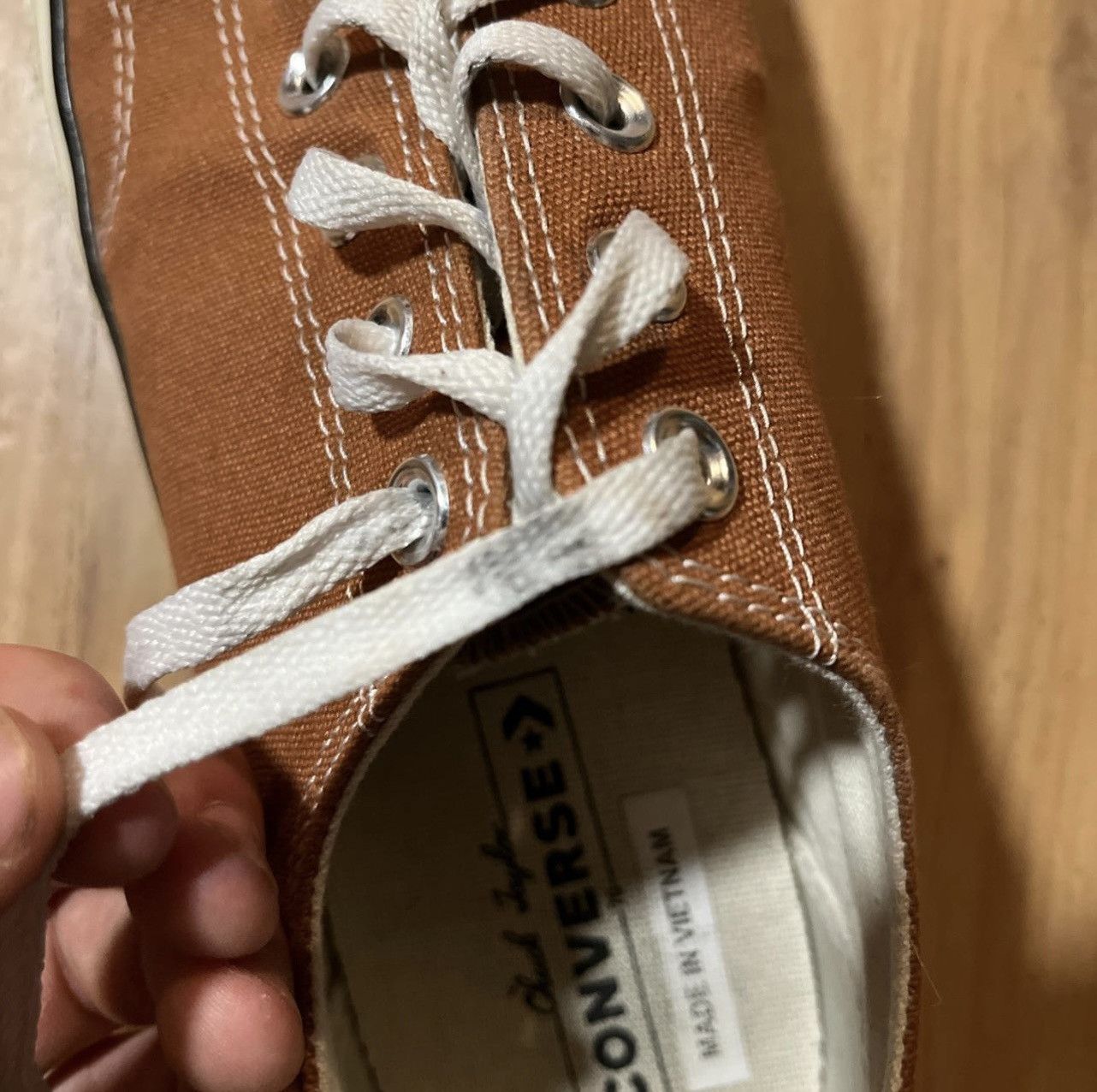 Converse Tan low-top converse Size US 11.5 / EU 44-45 - 5 Thumbnail