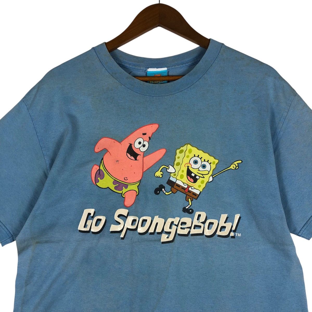Nickelodeon NICKELODEON Spongebob Squarepants Cartoon T-Shirt Size US M / EU 48-50 / 2 - 2 Thumbnail