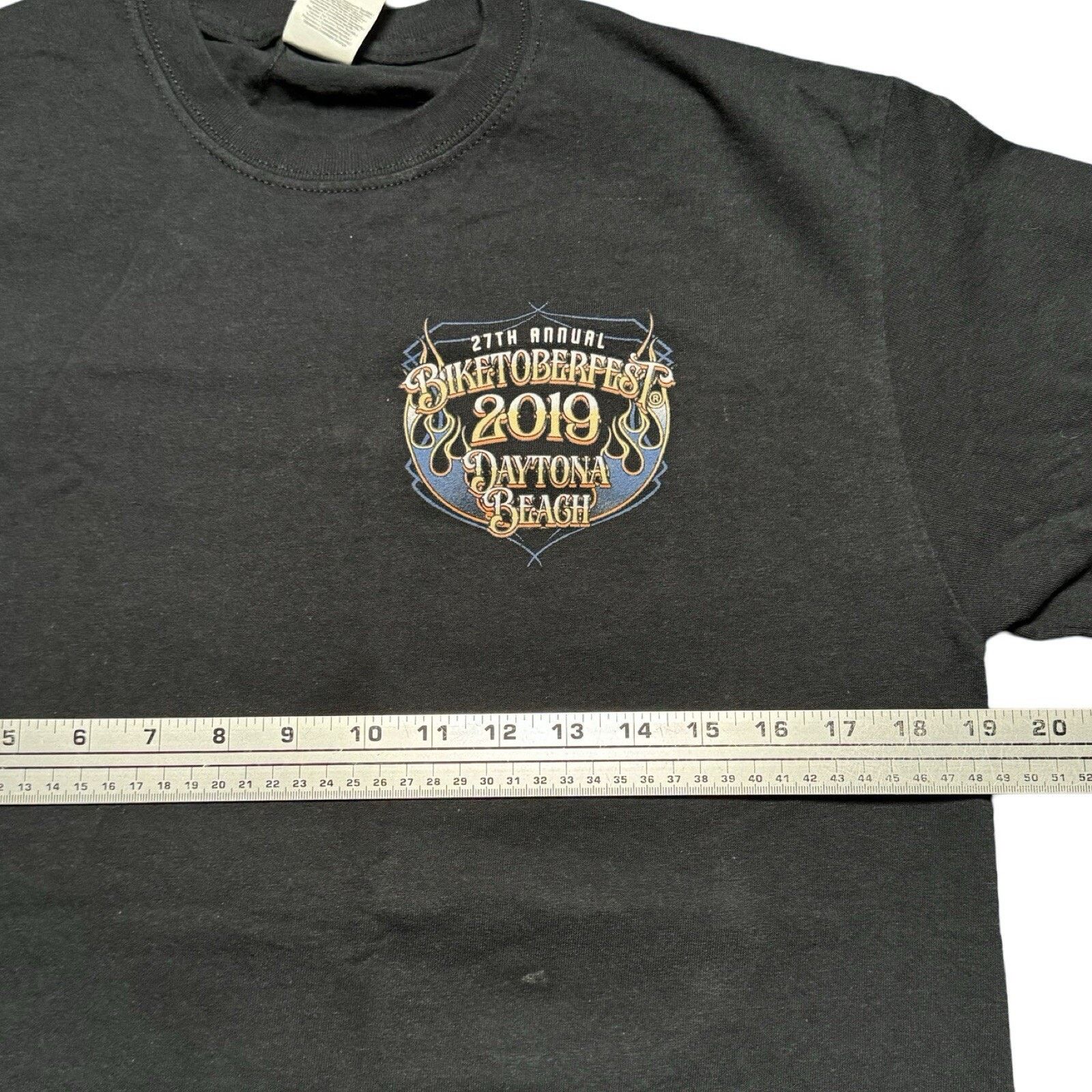 Other Y2K 2019 Daytona Beach Bike Week Graphic T Shirt L Biker Size US L / EU 52-54 / 3 - 5 Thumbnail