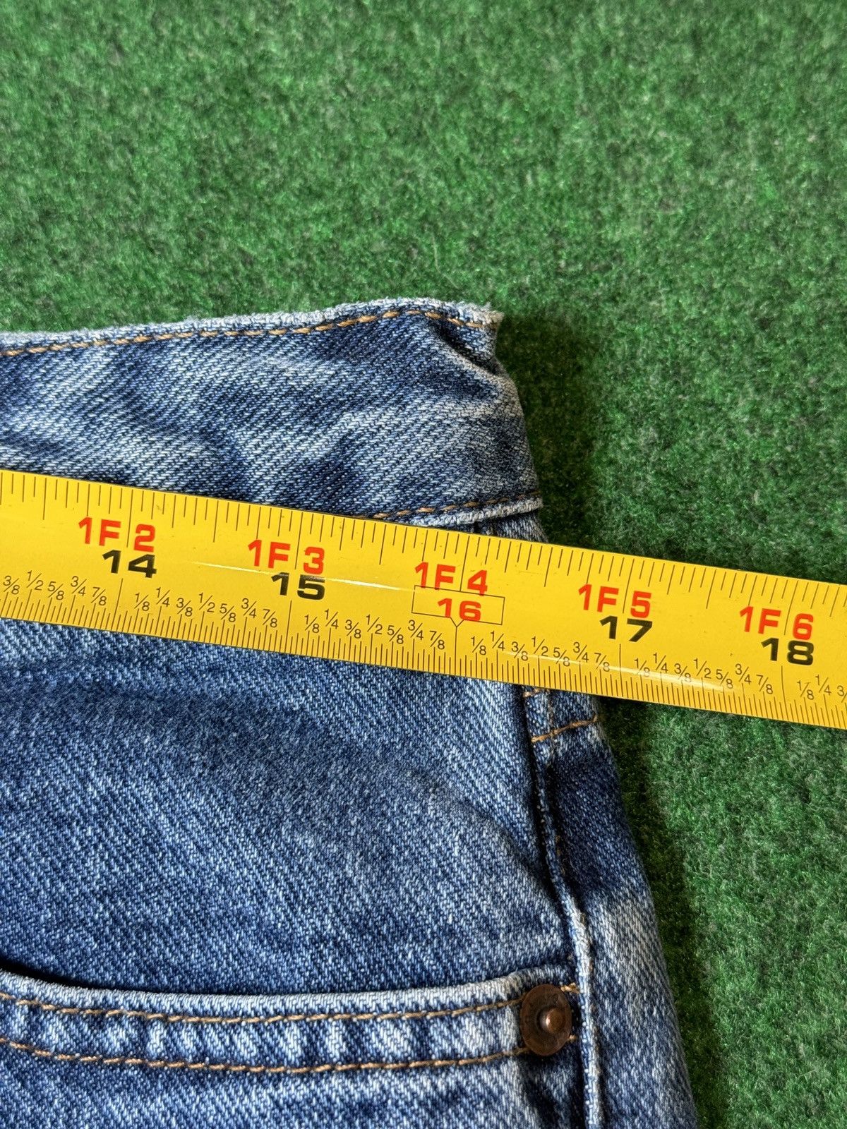 L.E.I. Vintage Y2K LEI Bootcut Flare Light Wash Regular Fit Jeans Size US 32 / EU 48 - 6 Thumbnail