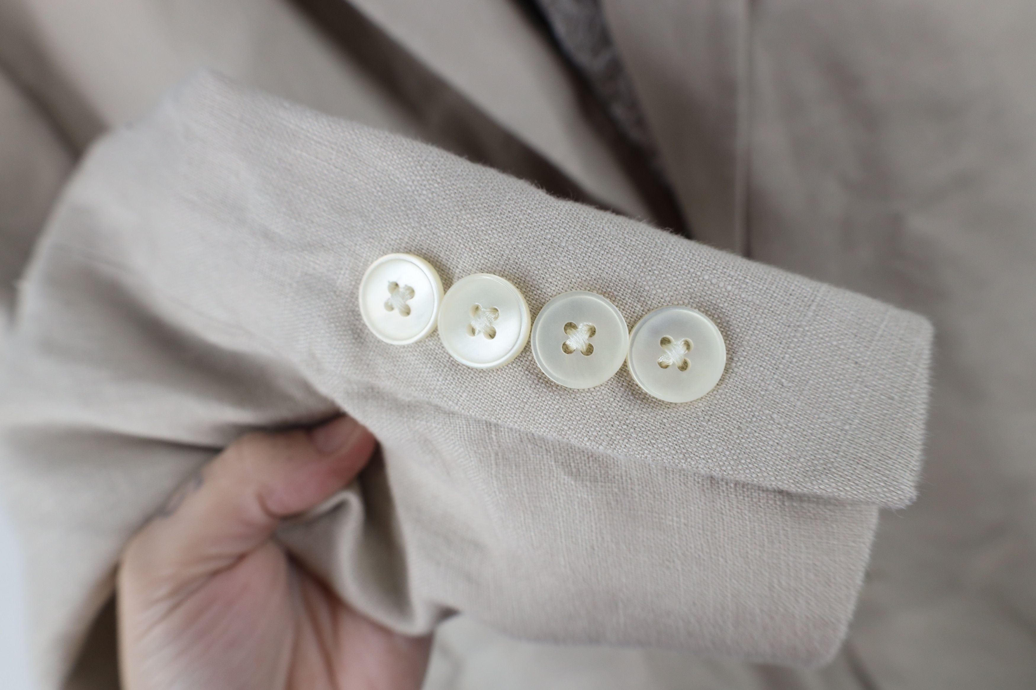 Ralph Lauren × Vintage Vintage Ralph Lauren Blazer Sport Coat Suit Jacket Beige Size US XL / EU 56 / 4 - 5 Thumbnail