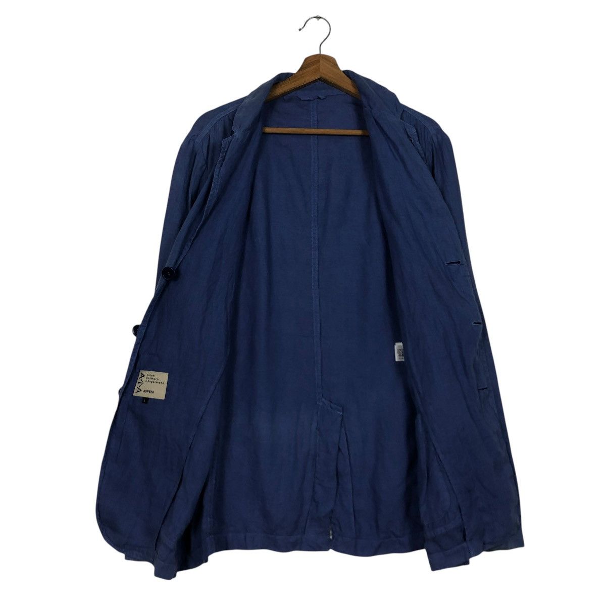 Aspesi 🔥VINTAGE CHORE JACKET RICH BLUE ASPESI MADE IN BULGARIA Size US L / EU 52-54 / 3 - 15 Thumbnail