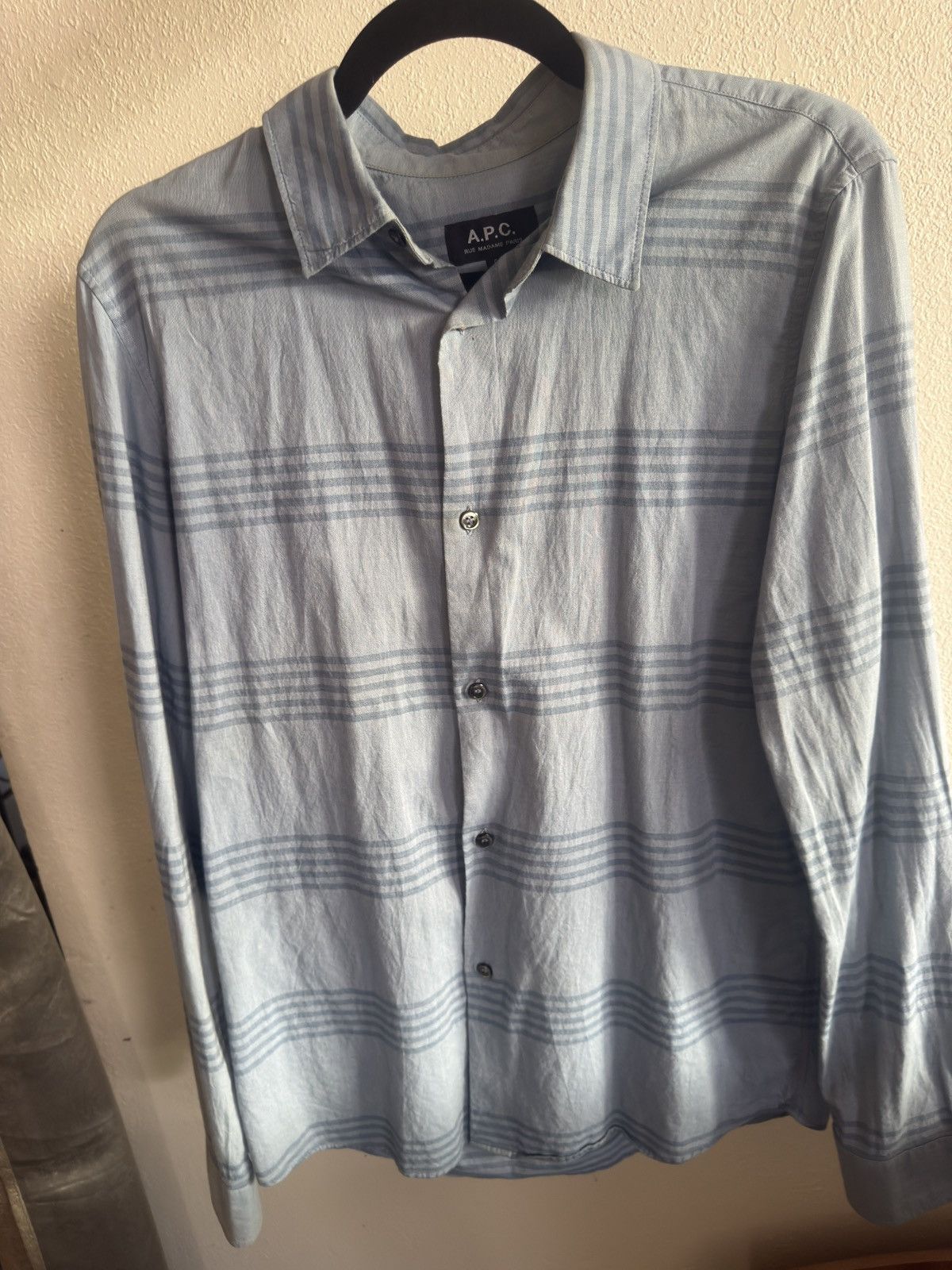A.P.C. A.P.C nautical shirt Size US S / EU 44-46 / 1 - 1 Thumbnail