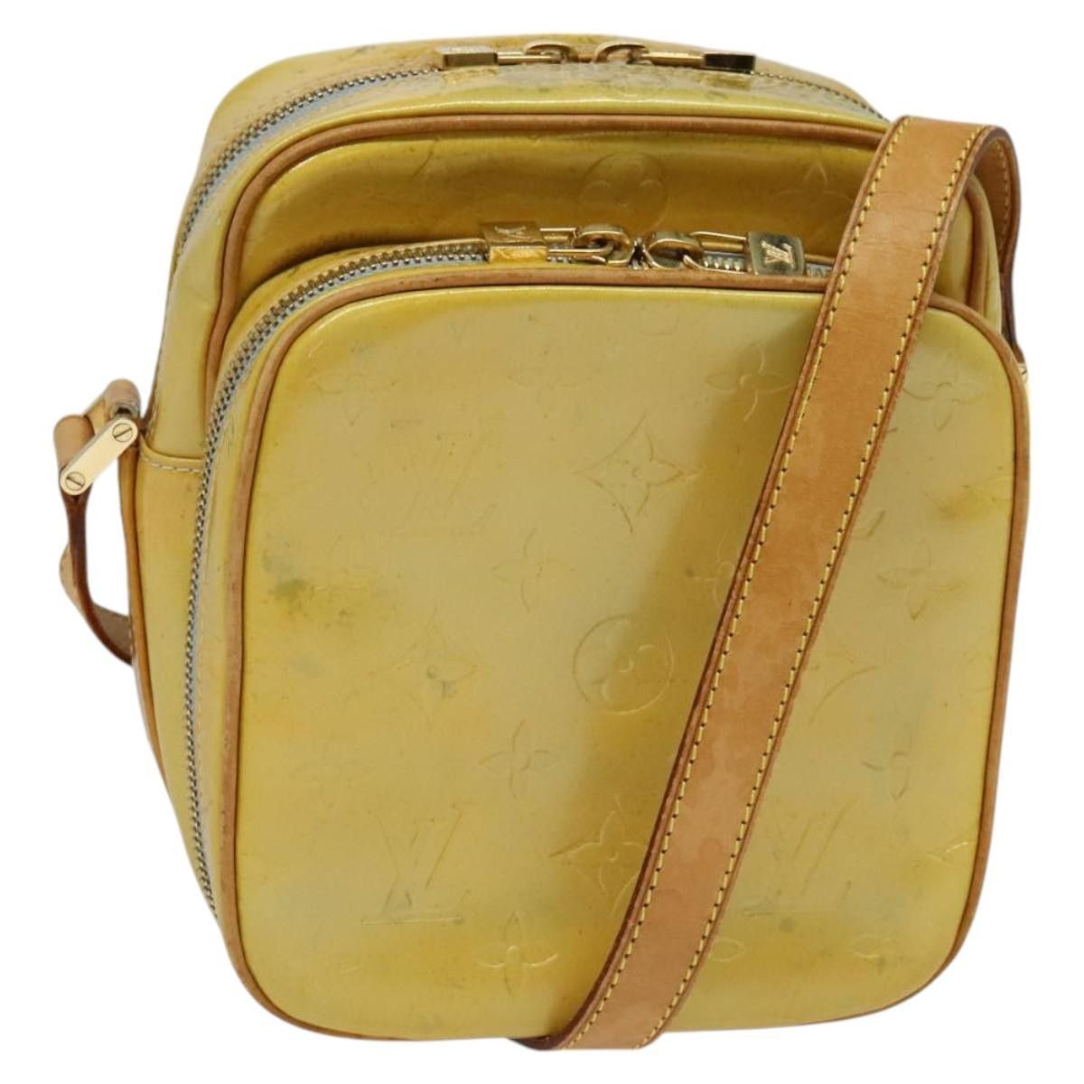 Louis Vuitton LOUIS VUITTON Monogram Vernis Wooster Shoulder Bag Gris Size ONE SIZE - 1 Thumbnail