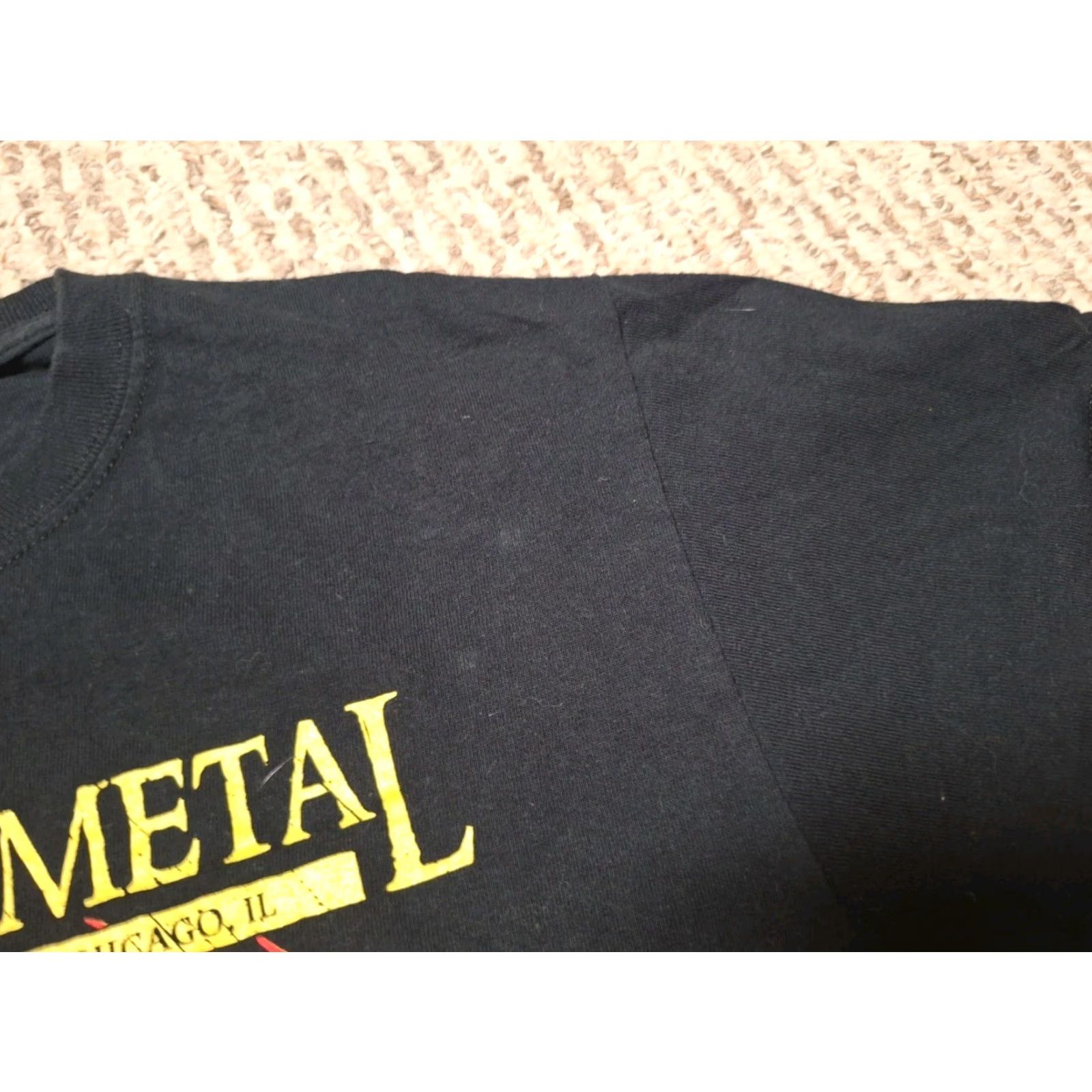 Vintage Legions Of Metal Fest Hardcore Rock Band Tour Chicago IL 2018 T-Shirt S Black Men Shirt Legions Of Metal Fest Size US S / EU 44-46 / 1 - 3 Thumbnail