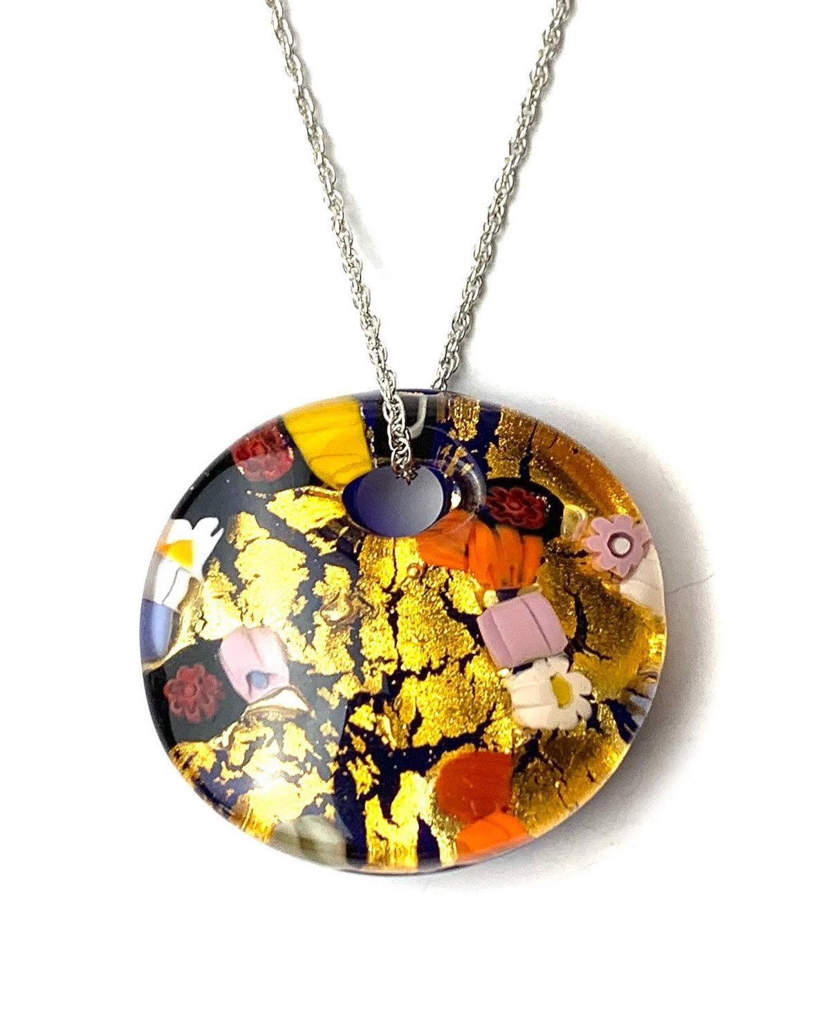 Vintage 2000S JAPANESE MADE FLOWER NECKLACE Size ONE SIZE - 2 Thumbnail