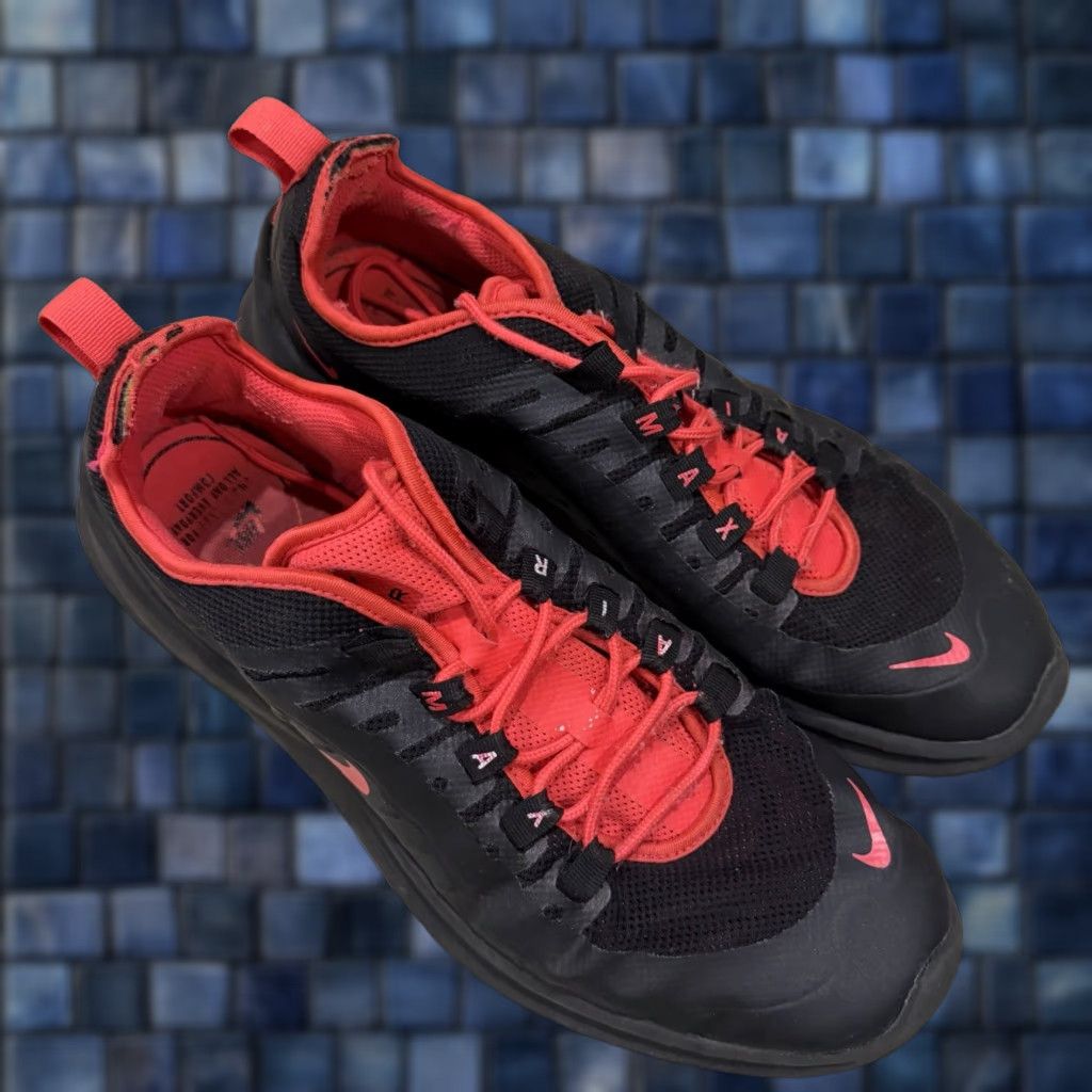 Nike Nike Air Max Axis Sneaker Men Black Red Orbit AA2146-008 Size 10 Tears Size US 9 / EU 42 - 1 Thumbnail