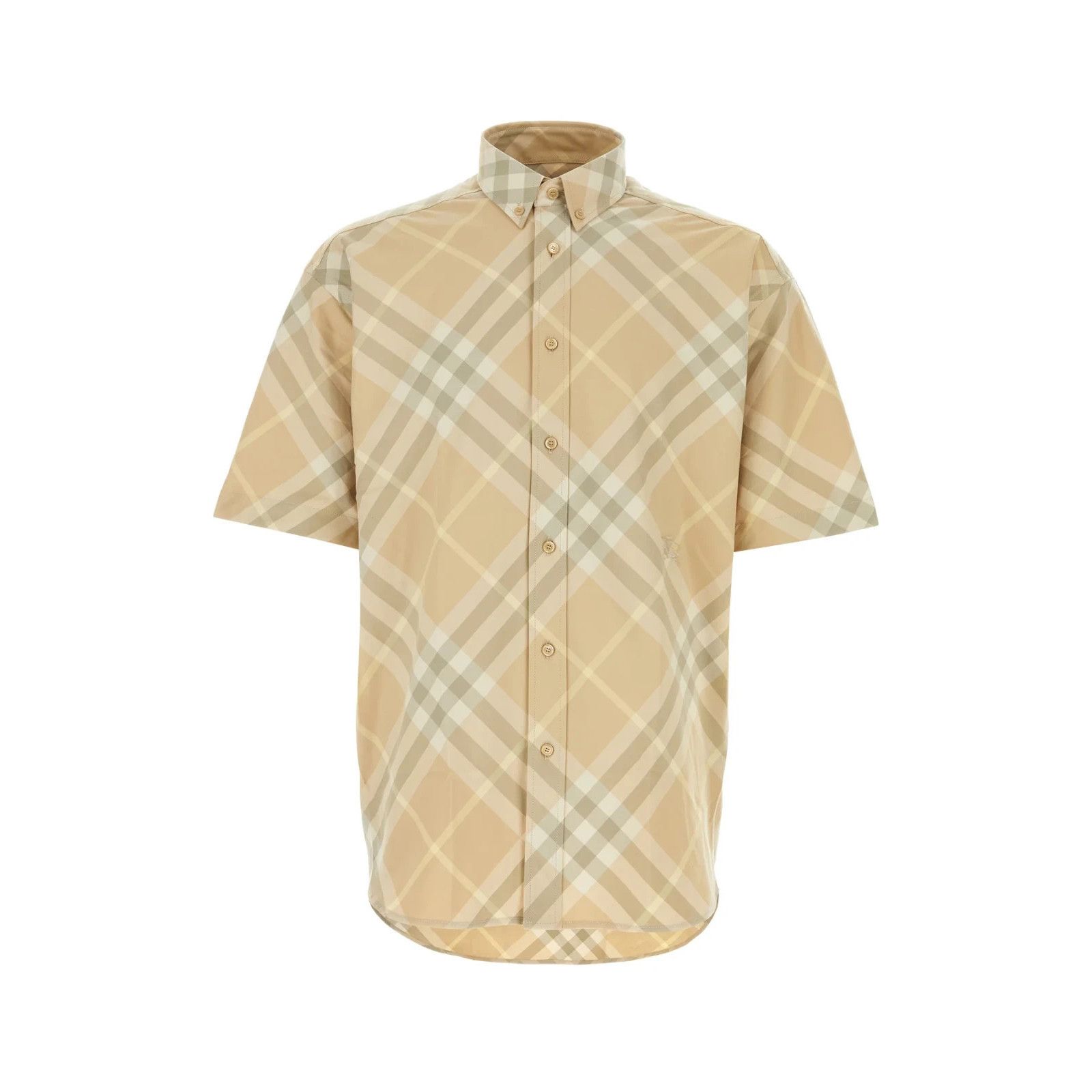 BURBERRY Printed Cotton Shirt New